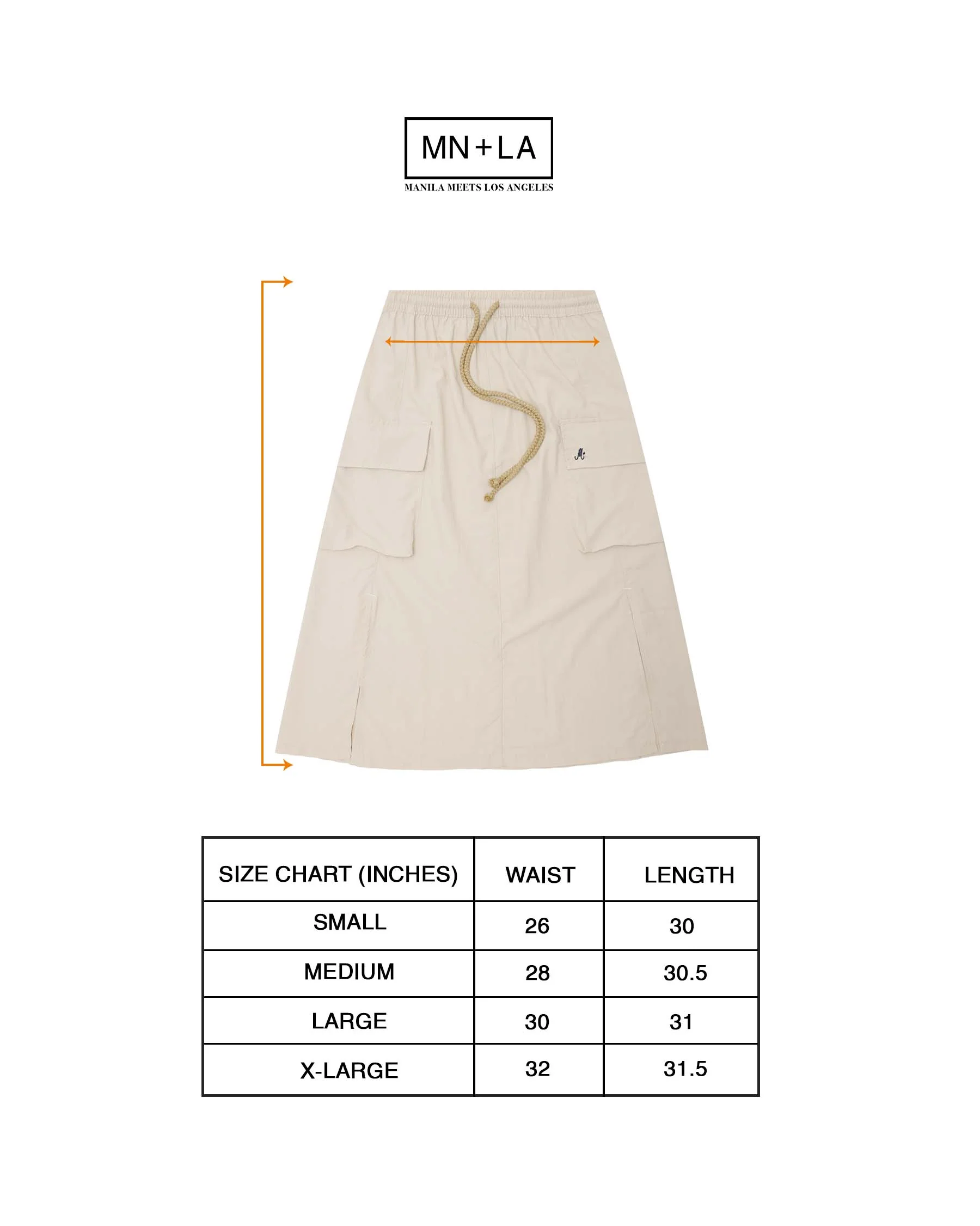 MIRA SKIRT IN OAT - Image 4