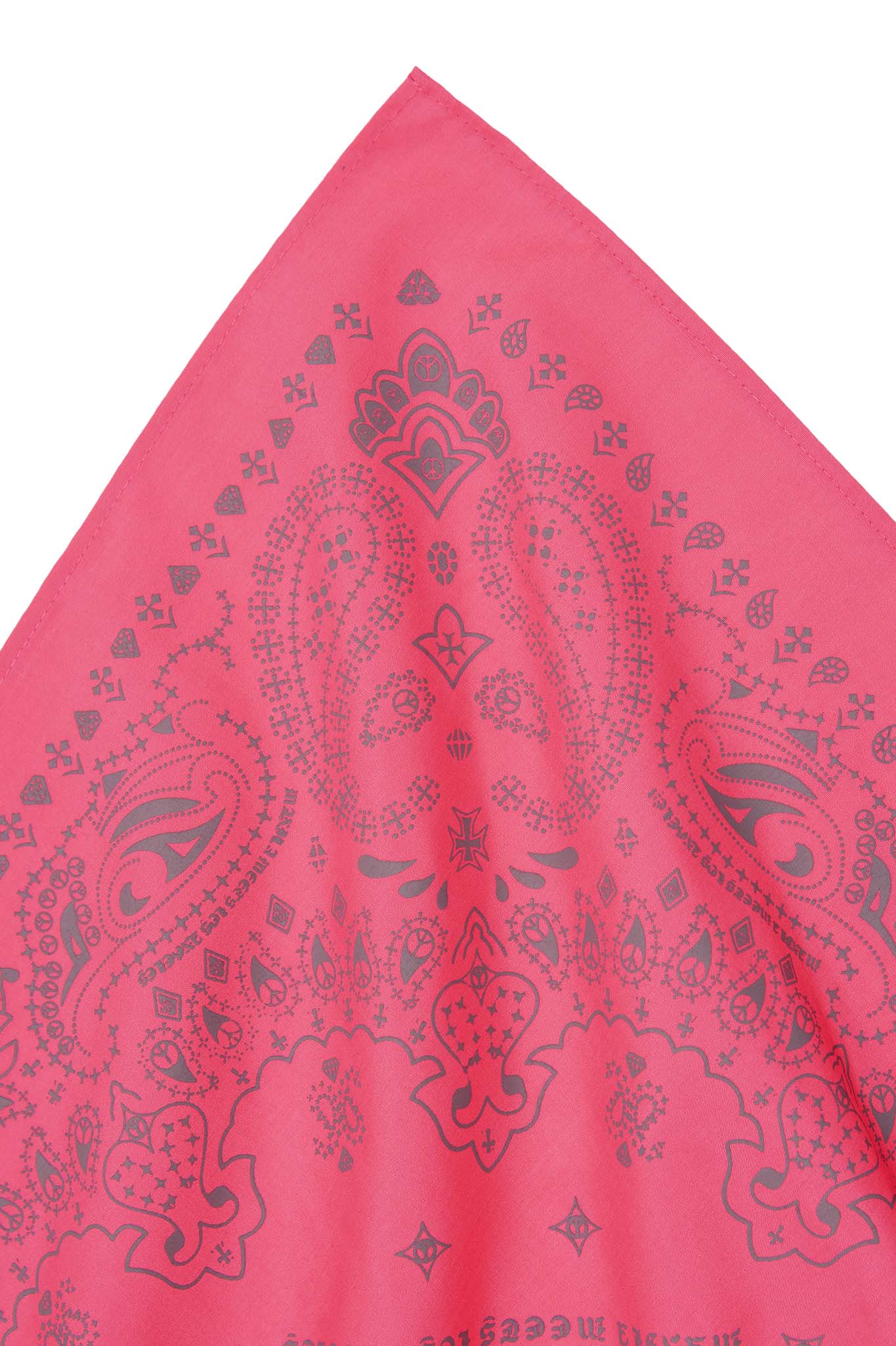 MN+LA™ BANDANA IN MINT BUBBLE GUM PINK - Image 3