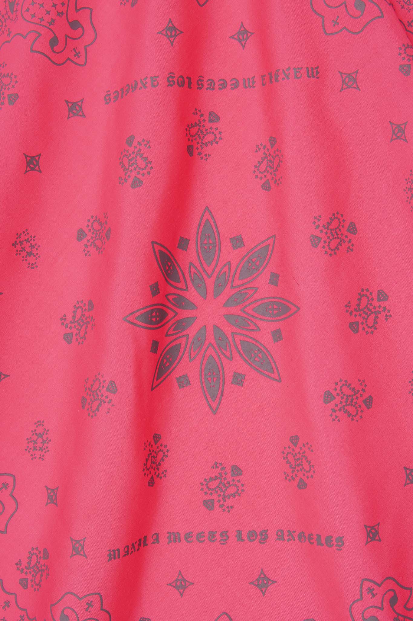 MN+LA™ BANDANA IN MINT BUBBLE GUM PINK - Image 4