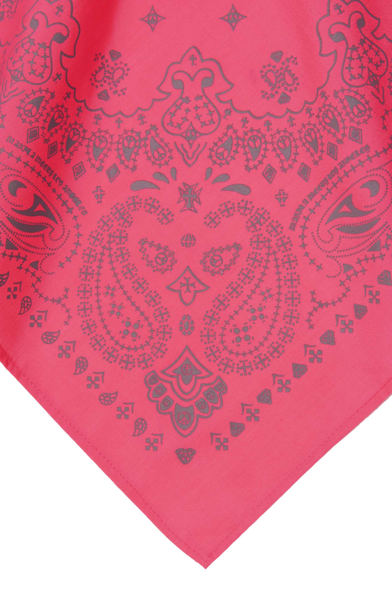MN+LA™ BANDANA IN MINT BUBBLE GUM PINK - Image 5