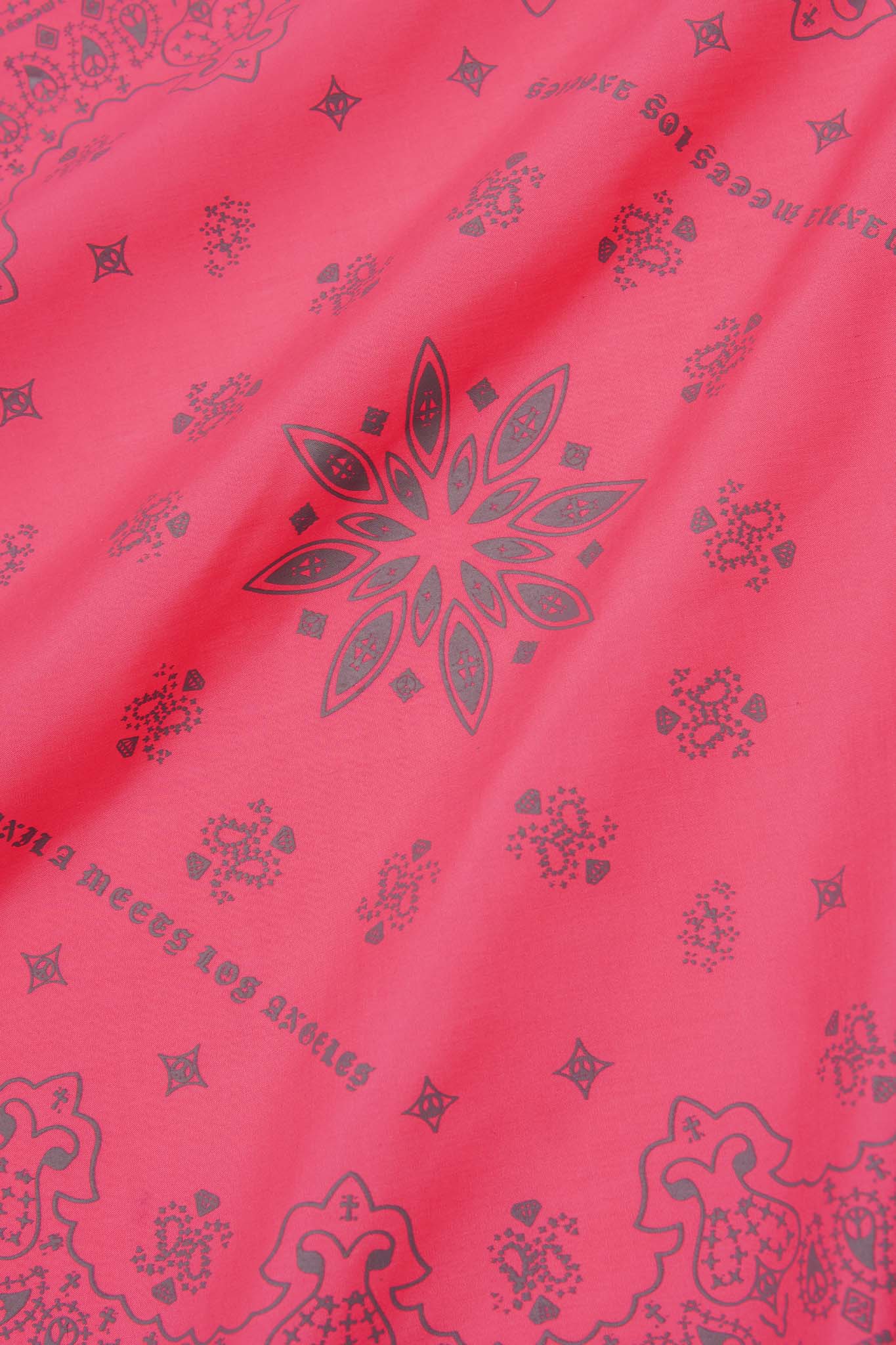 MN+LA™ BANDANA IN MINT BUBBLE GUM PINK - Image 6