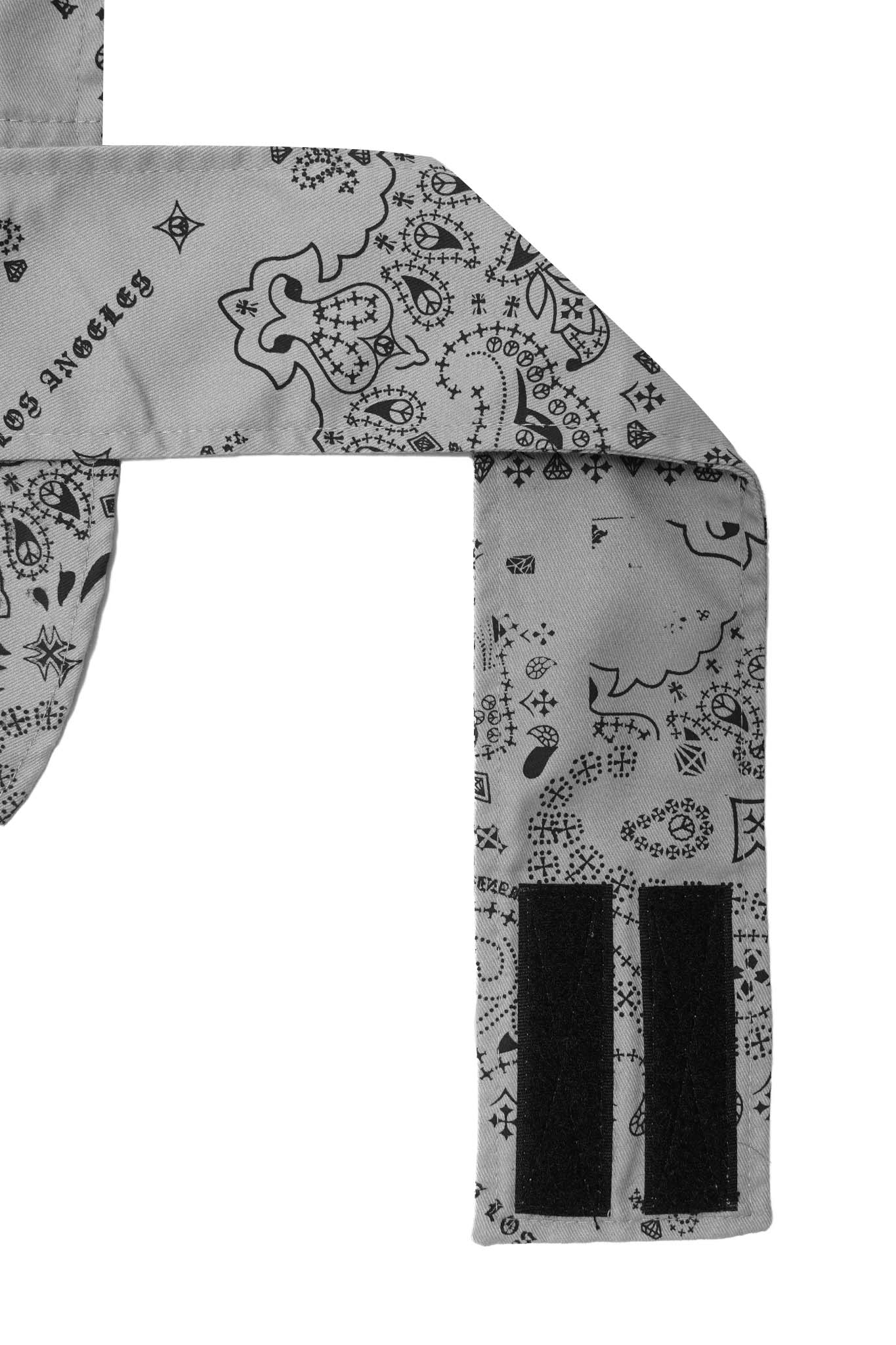 MN+LA™ "DAWG" VEST IN STONE PAISLEY - Image 5