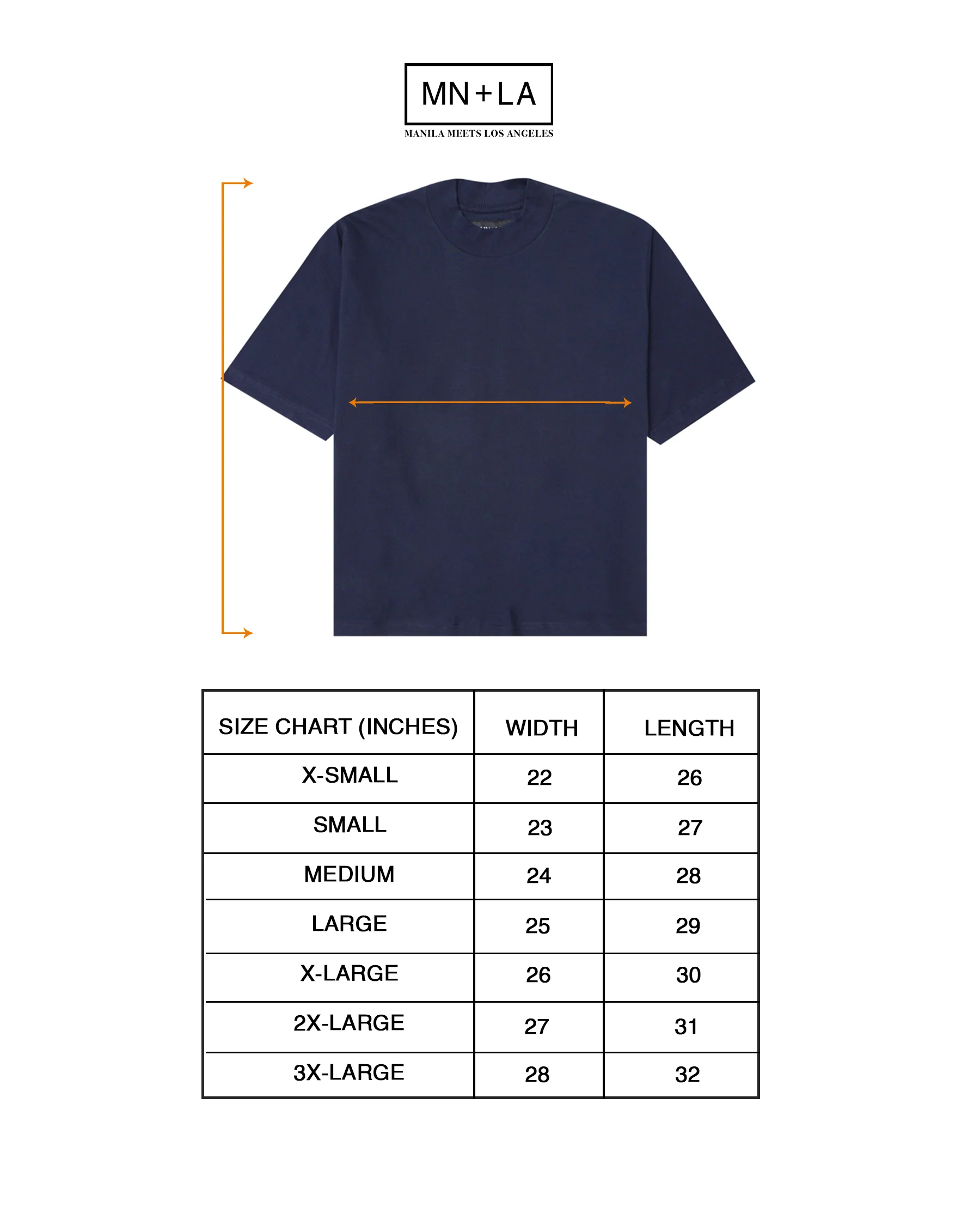 MOCK NECK TEE IN NAVY - Image 4