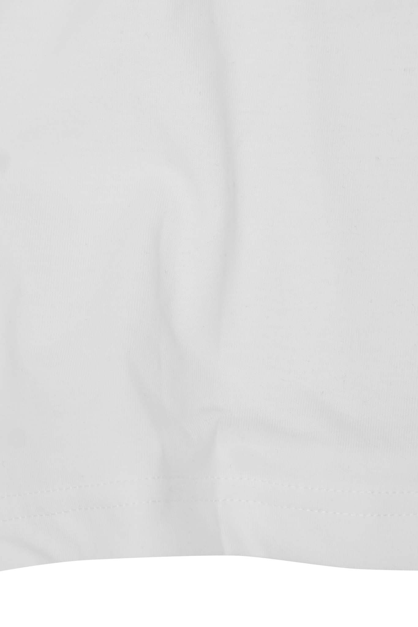 MOCK NECK TEE IN WHITE - Image 5