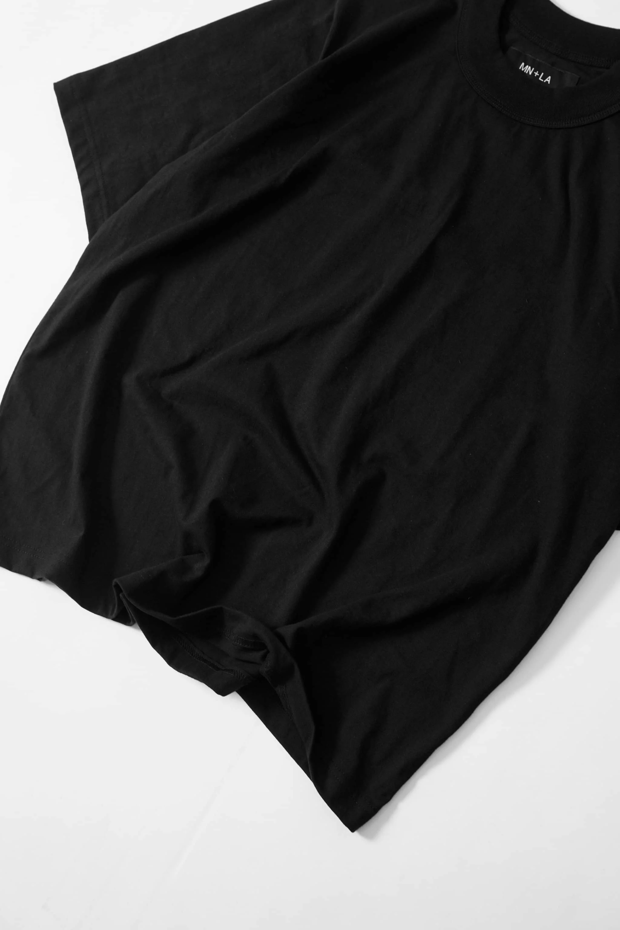 MOCK NECK TEE V3 IN ANTHRACITE - Image 10