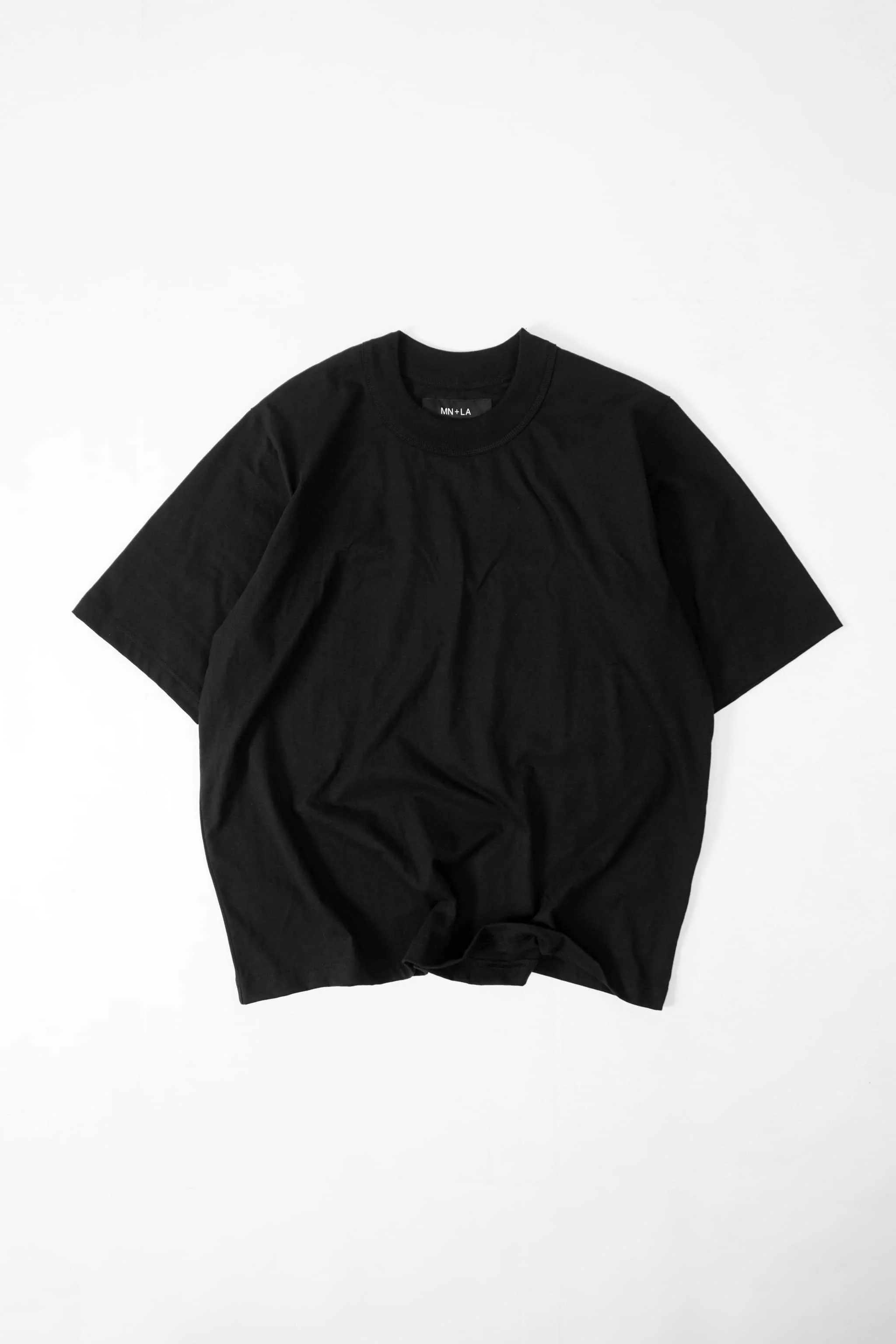 MOCK NECK TEE V3 IN ANTHRACITE - Image 8
