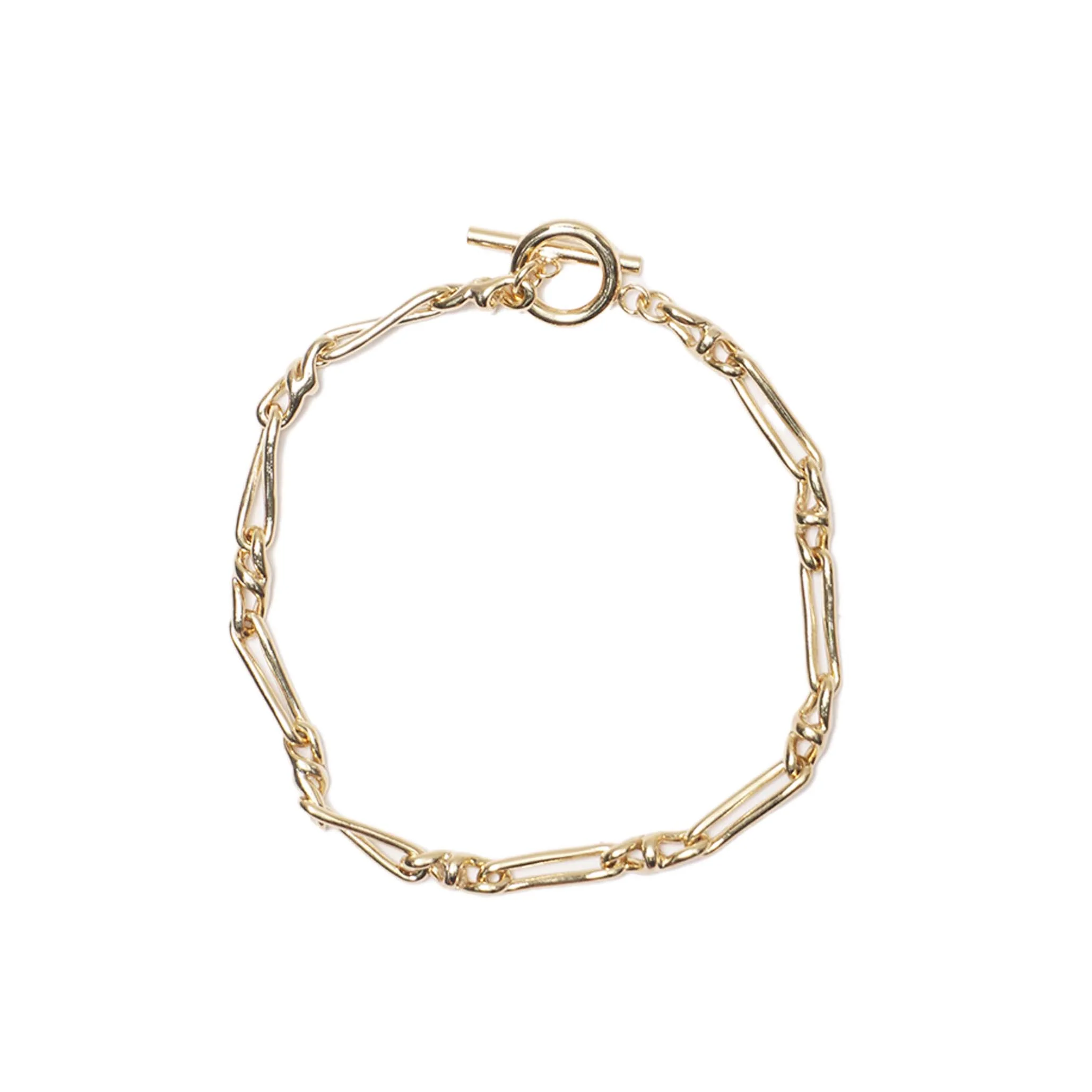 MOLTEN CHAIN GOLD BRACELET - Image 2