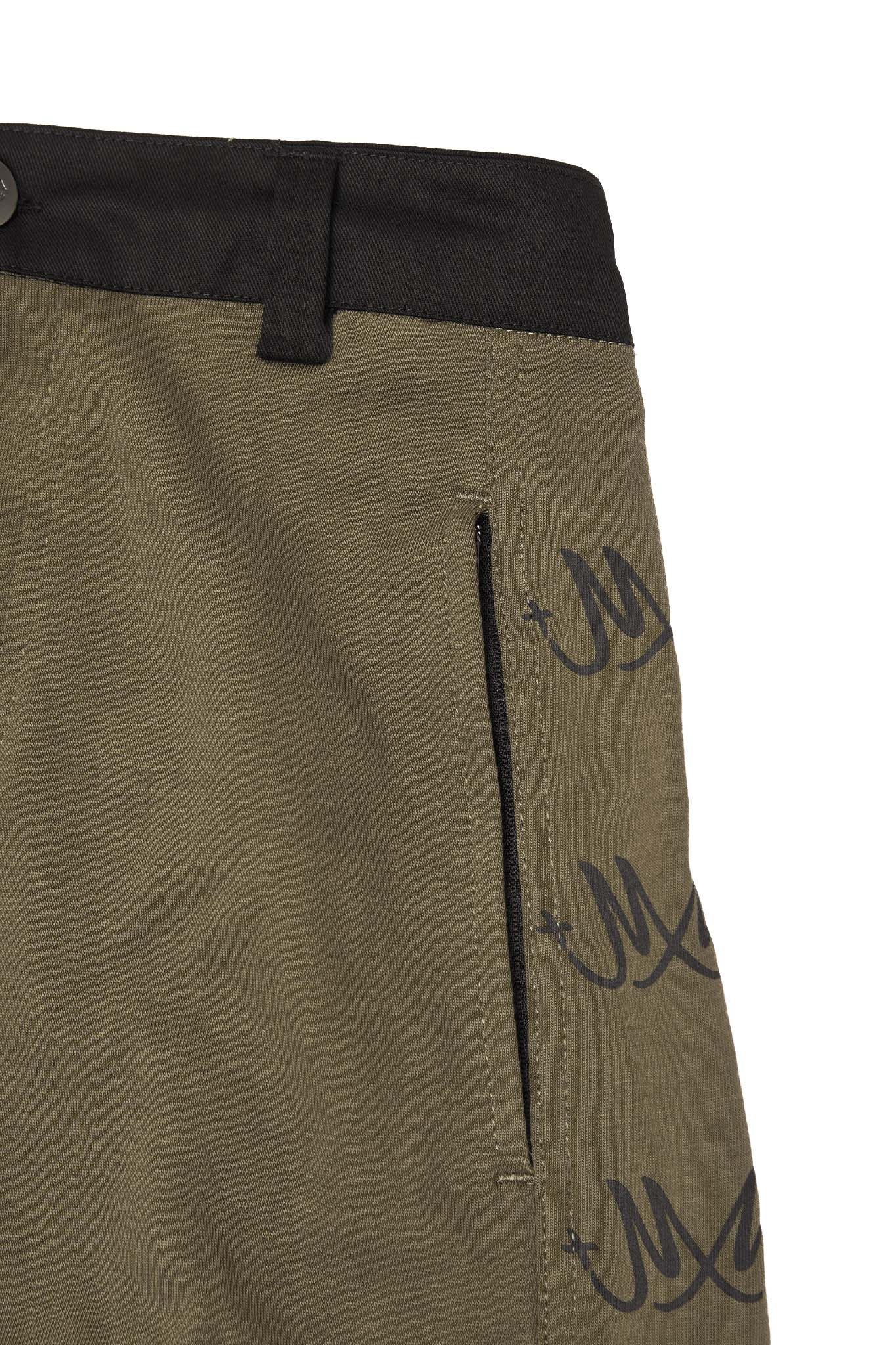 "MULTI M+" PHAT PANTS IN OLIVE - Image 6