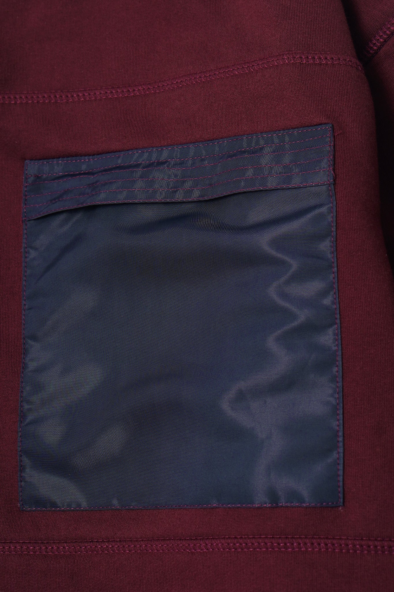 NEEDLEWORK CARDIGAN IN WINE - Image 5