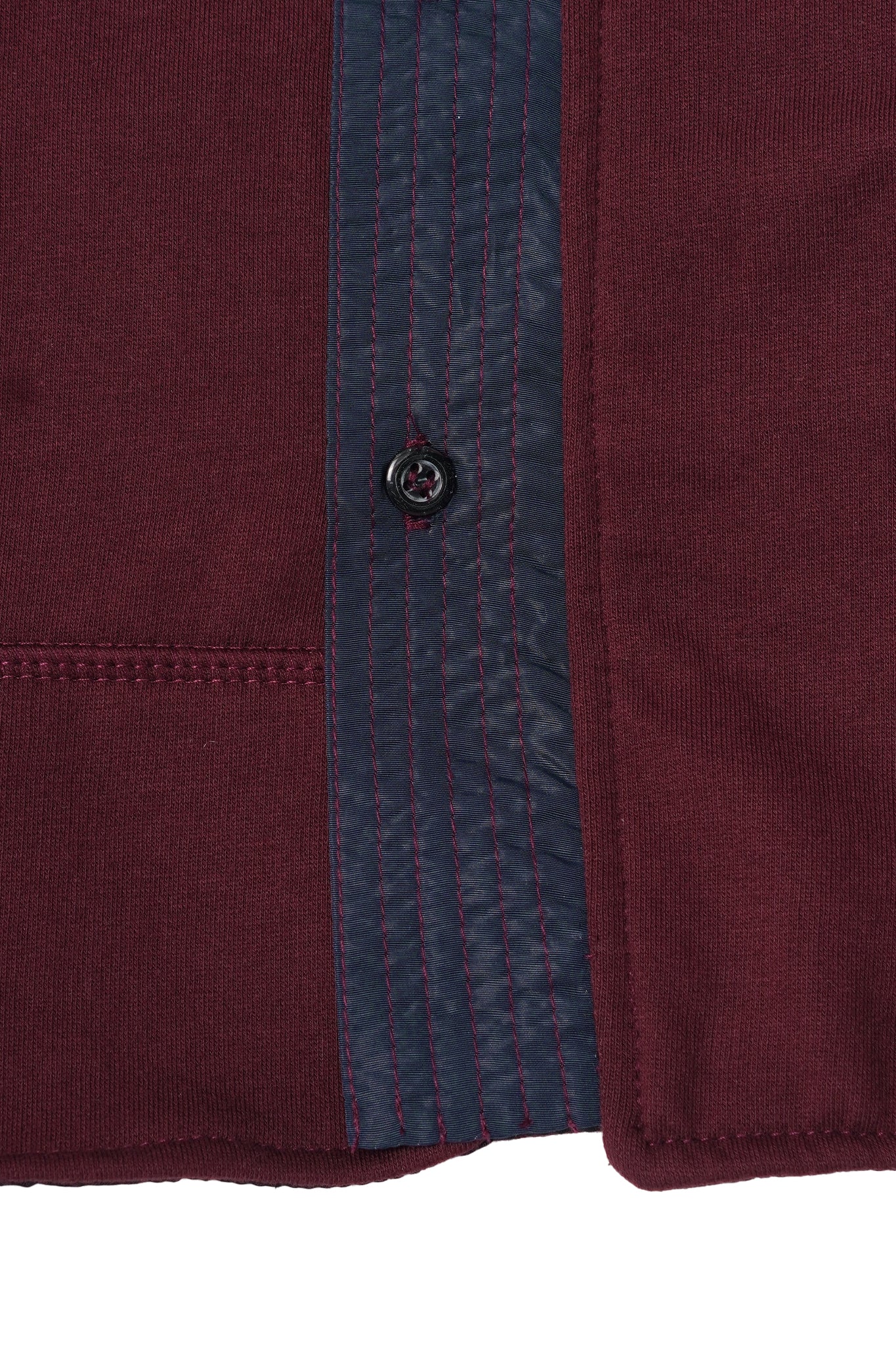 NEEDLEWORK CARDIGAN IN WINE - Image 8