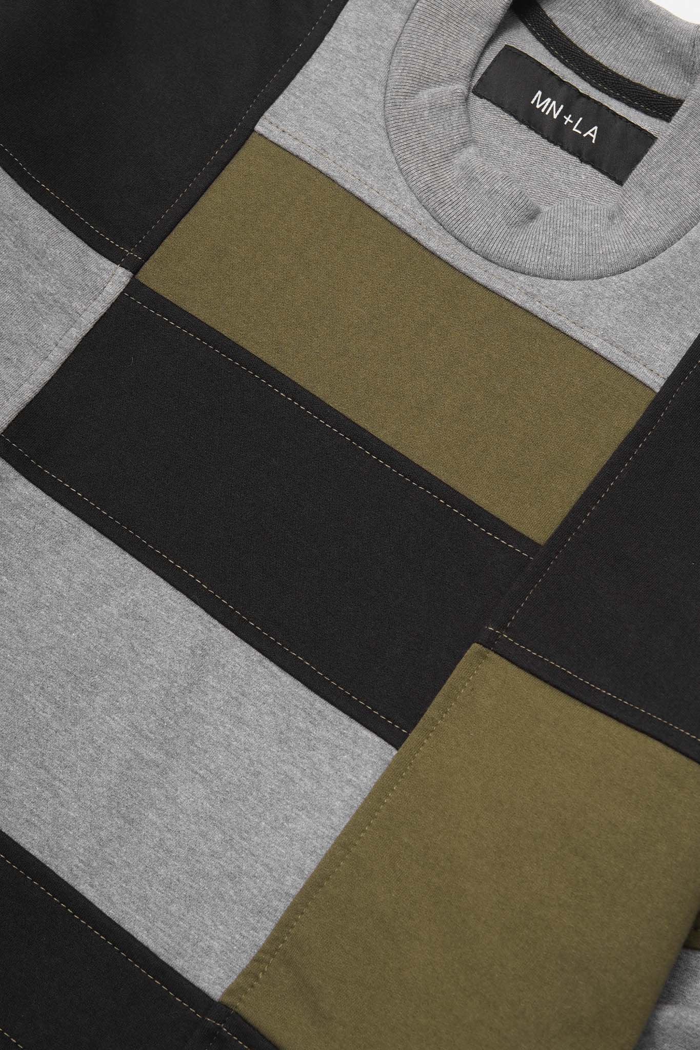 NEEDLEWORK CUTOFF SWEATSHIRT IN TAIGA - Image 5