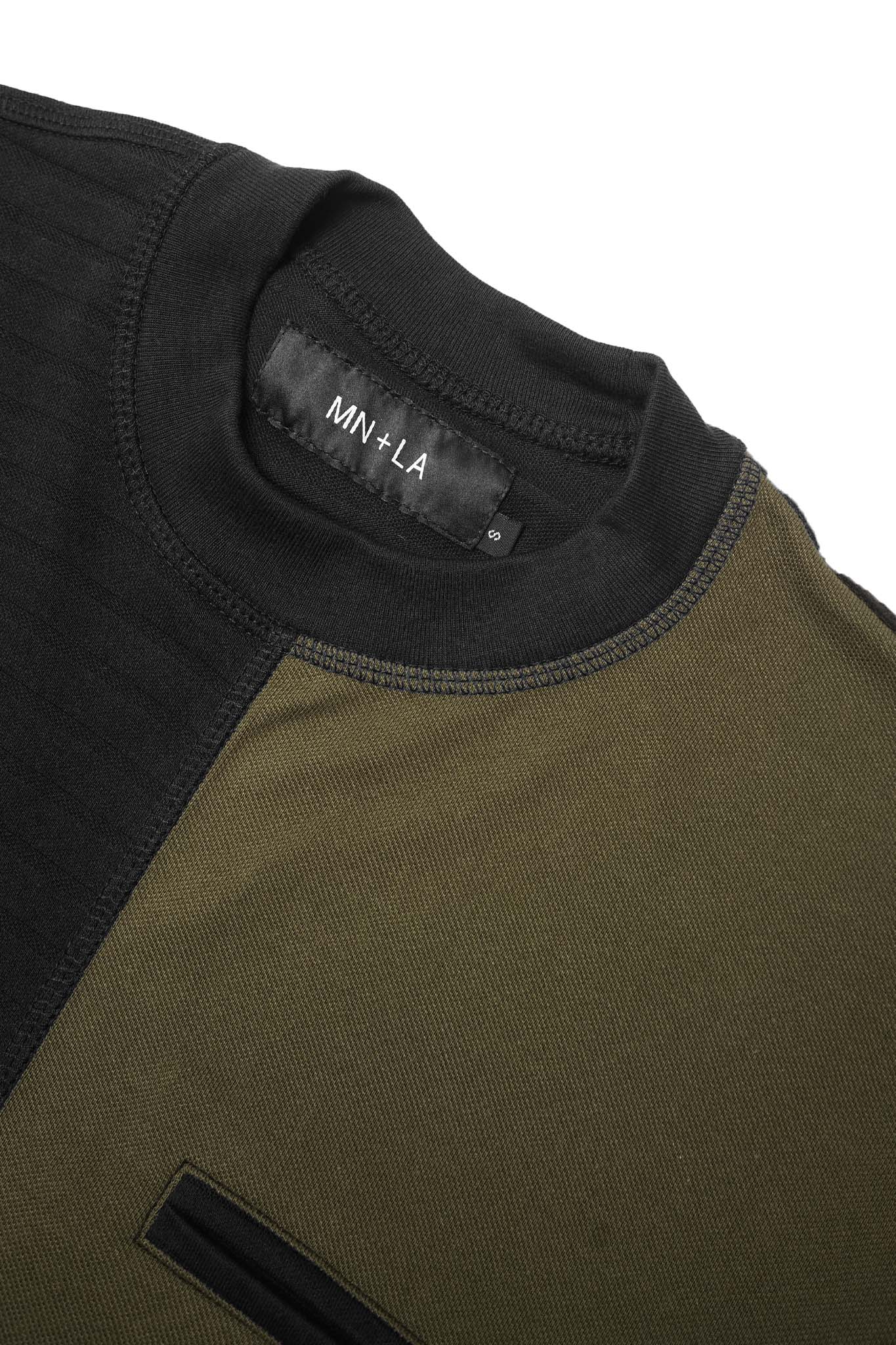 NEEDLEWORK POCKET TEE V2 IN TAIGA - Image 3