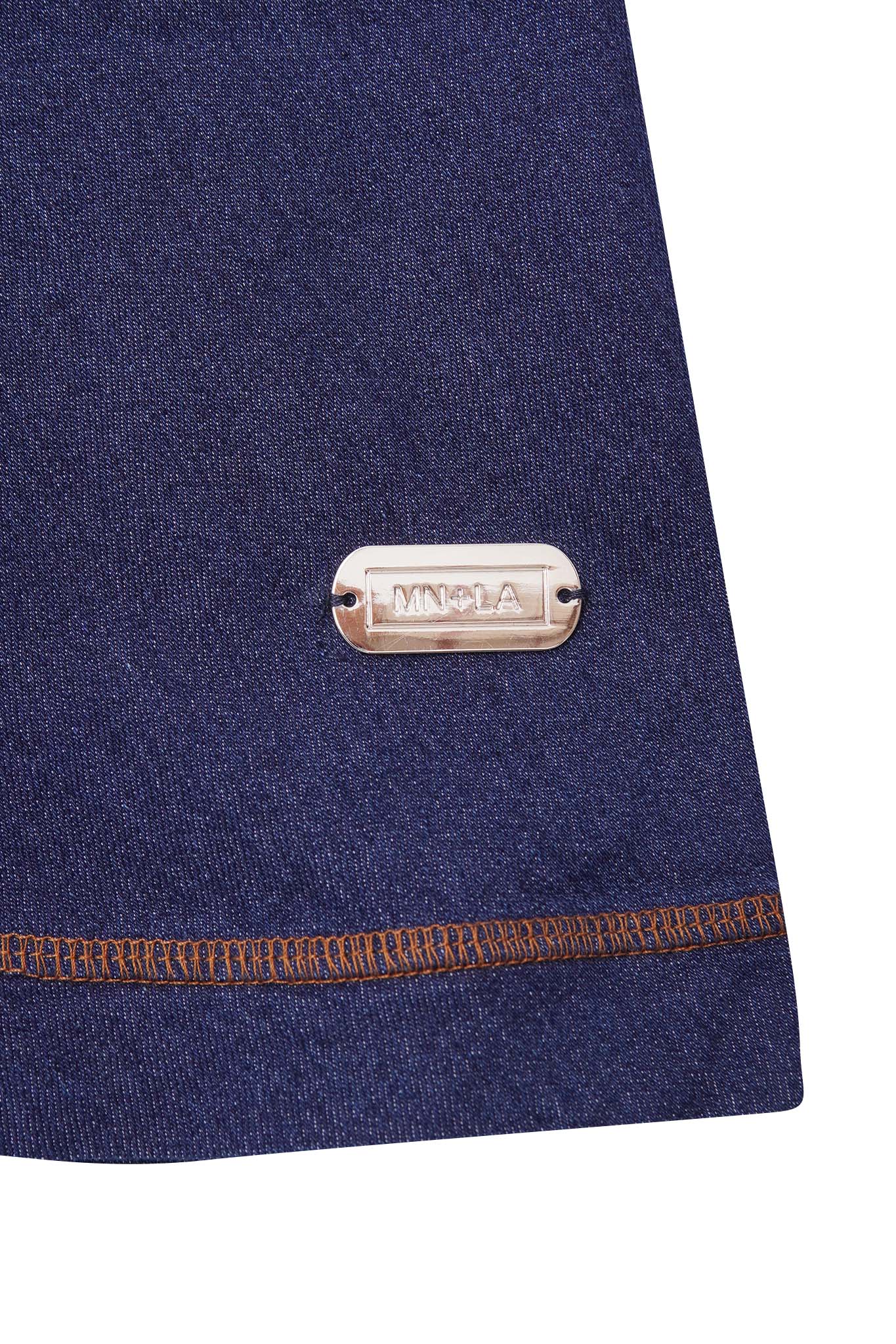 ODETTE IN NAVY DENIM - Image 5