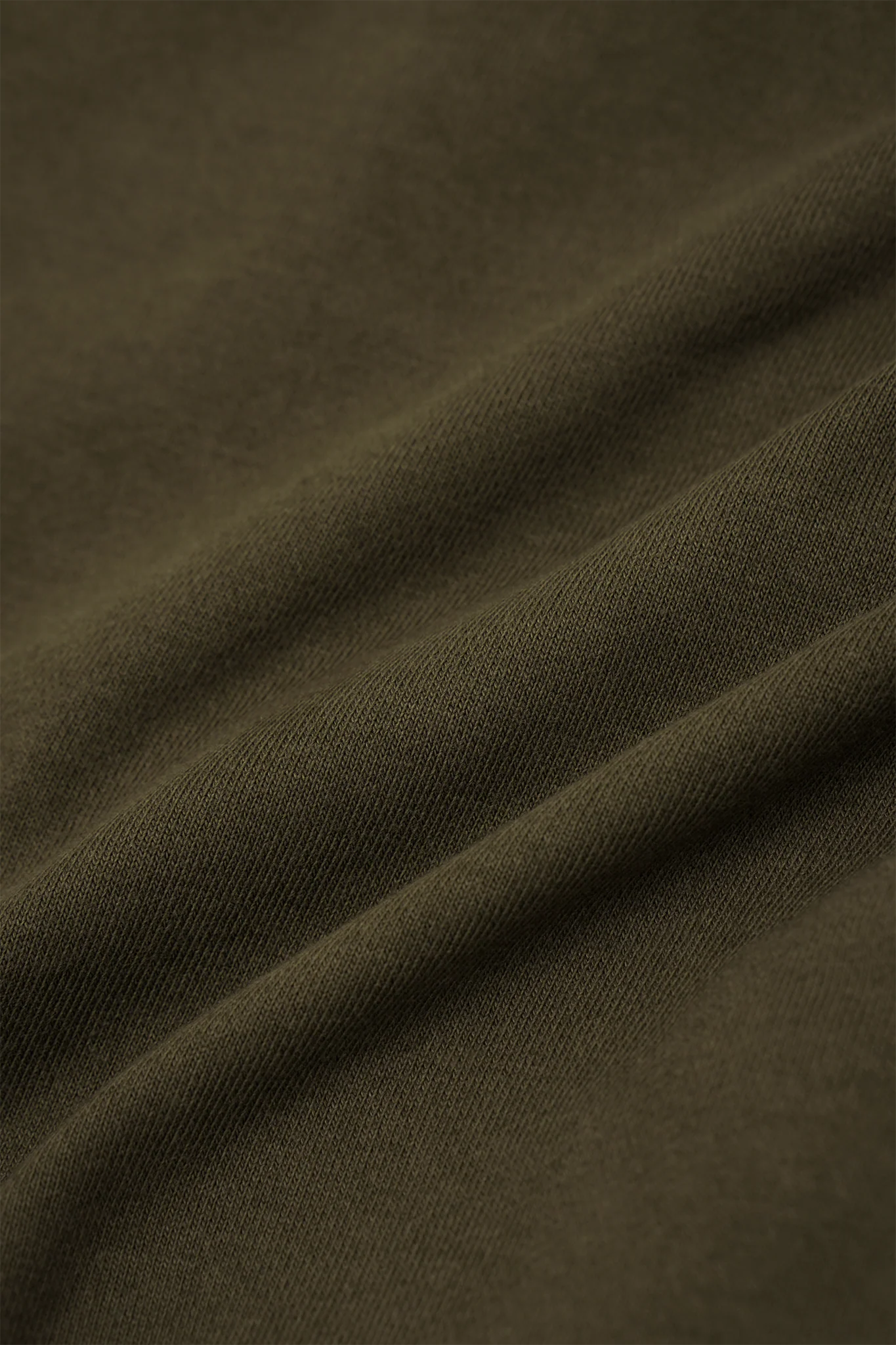OLIVE FRENCH TERRY RAW FINISH LOUNGE PANTS - Image 13