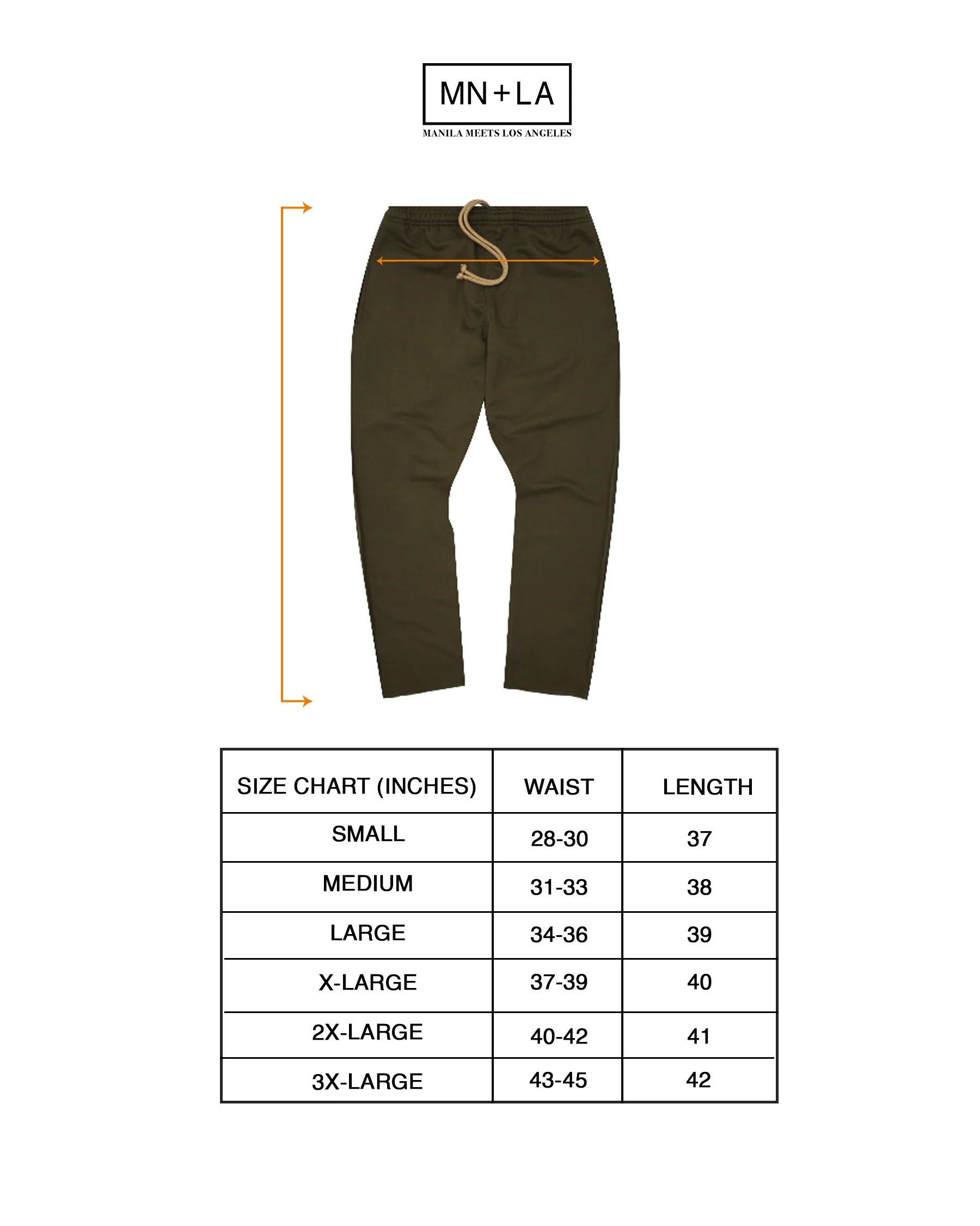 OLIVE FRENCH TERRY RAW FINISH LOUNGE PANTS - Image 4