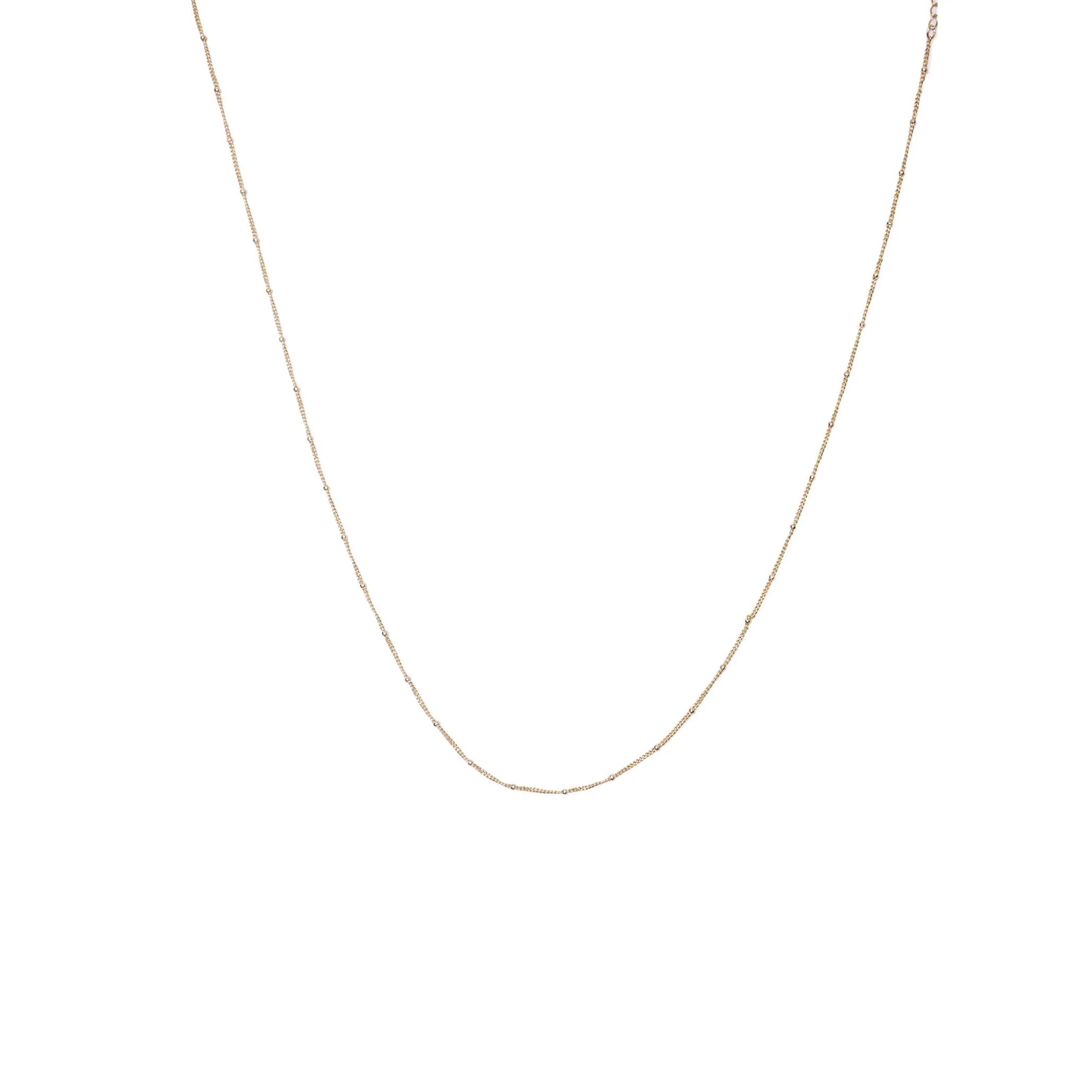 ORBIT LINK GOLD CHAIN NECKLACE