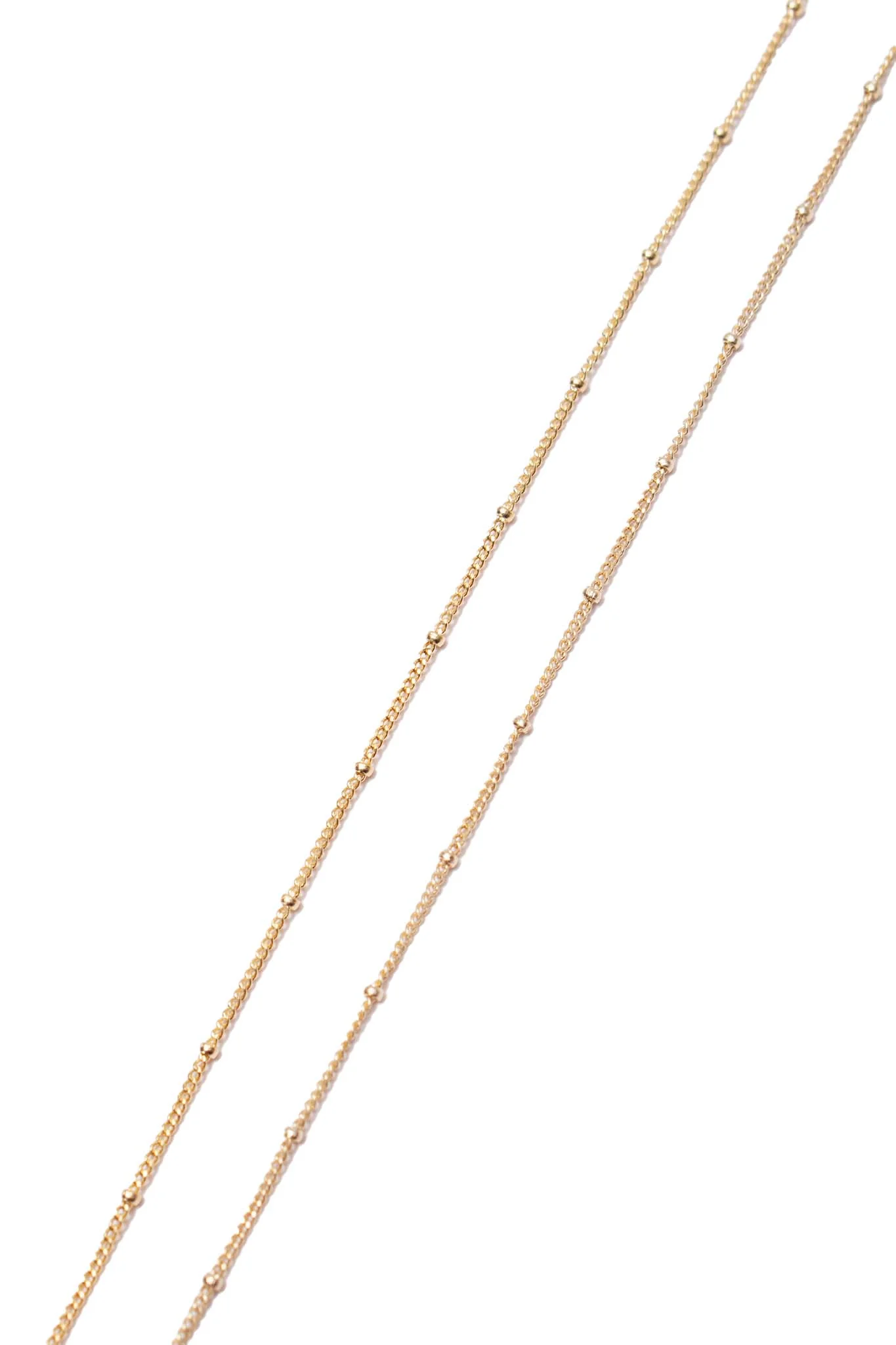 ORBIT LINK GOLD CHAIN NECKLACE - Image 3