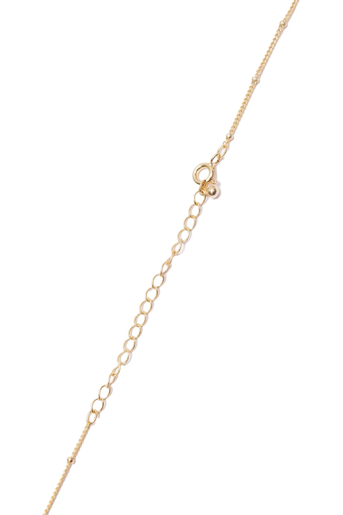 ORBIT LINK GOLD CHAIN NECKLACE - Image 4