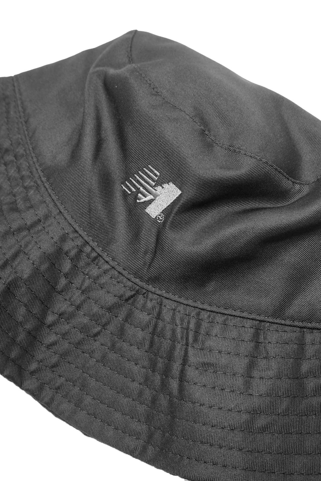 "OUTDOOR EXPLORATION" BUCKET HAT V2 IN ANTHRACITE - Image 3