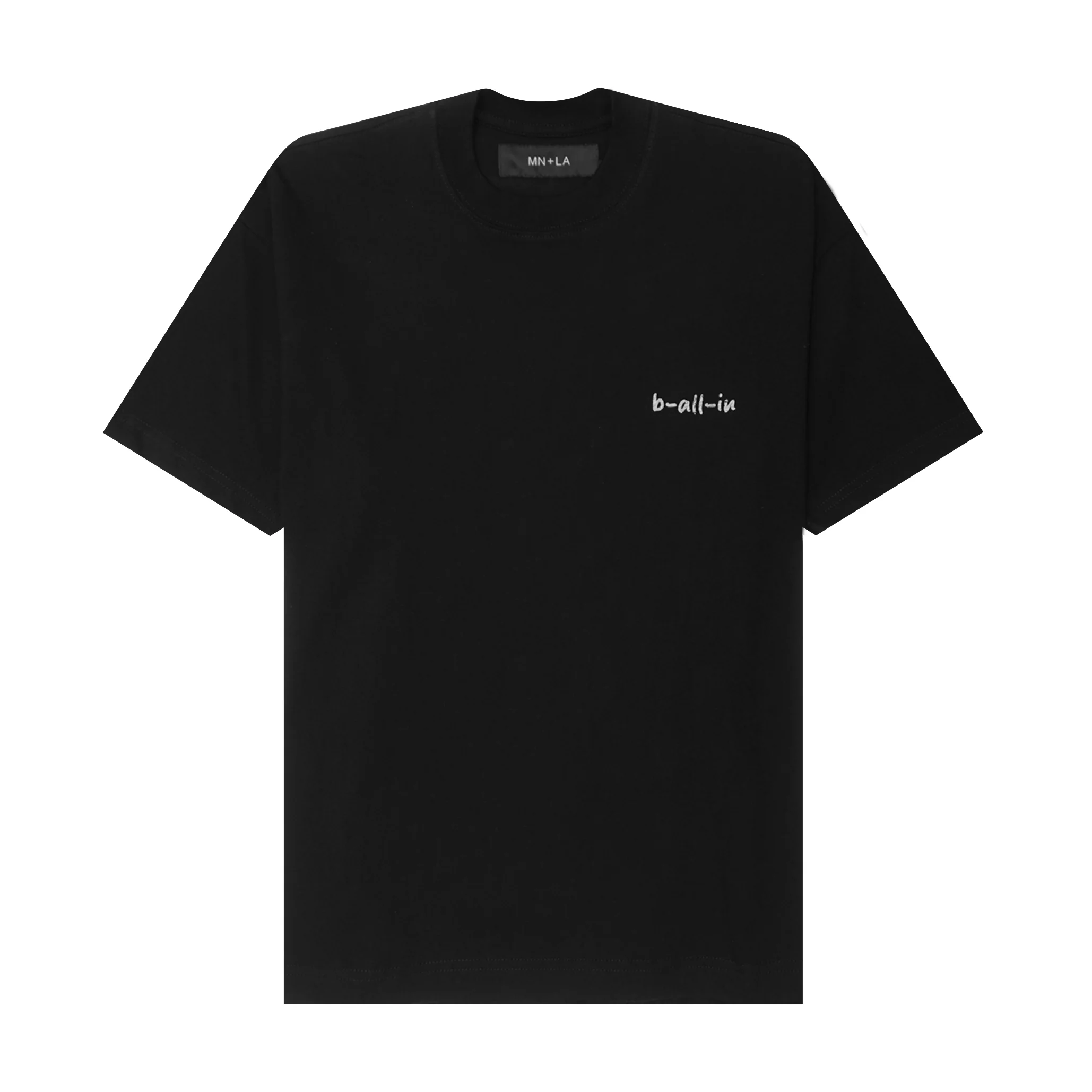 "B-ALL-IN" TEE IN ANTHRACITE