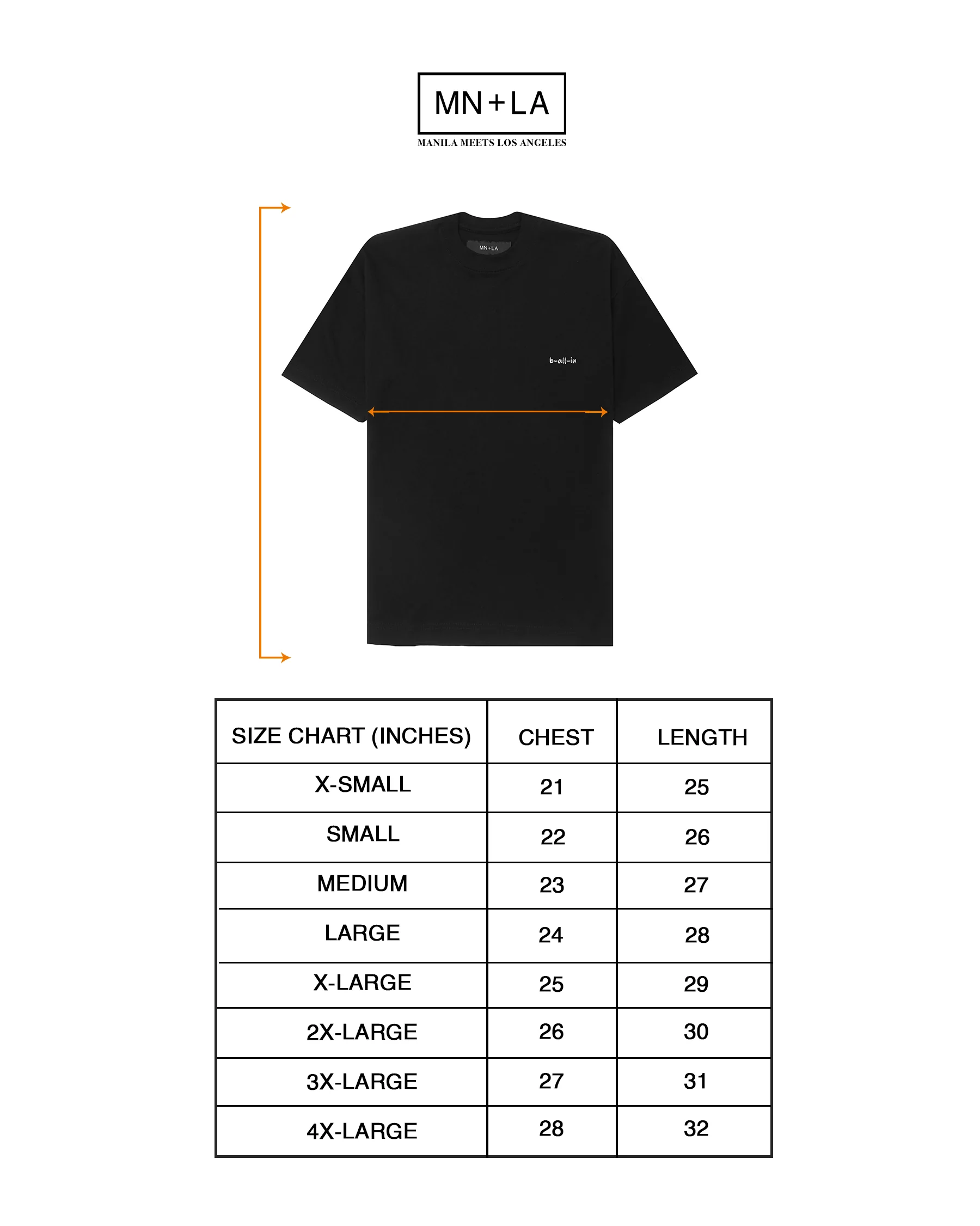 "B-ALL-IN" TEE IN ANTHRACITE - Image 4