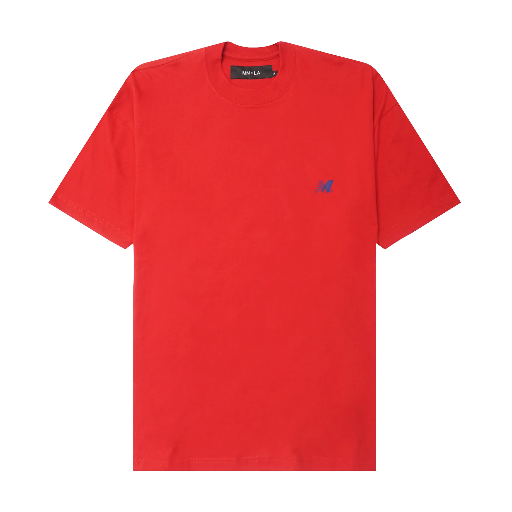 "OUTDOOR EXPLORATION" MULTI LOGO TEE IN RARRI RED - Image 2