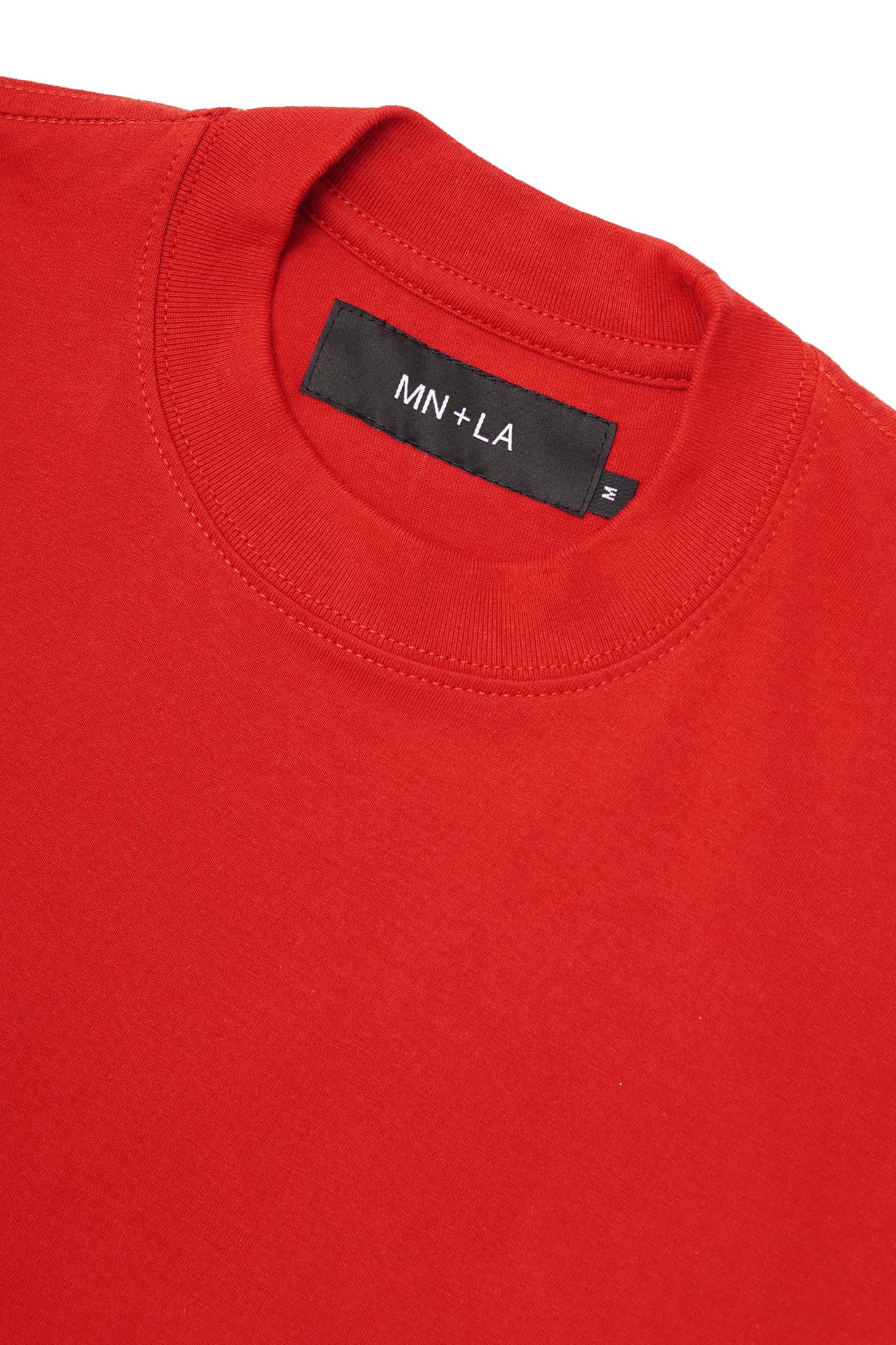 "OUTDOOR EXPLORATION" MULTI LOGO TEE IN RARRI RED - Image 3