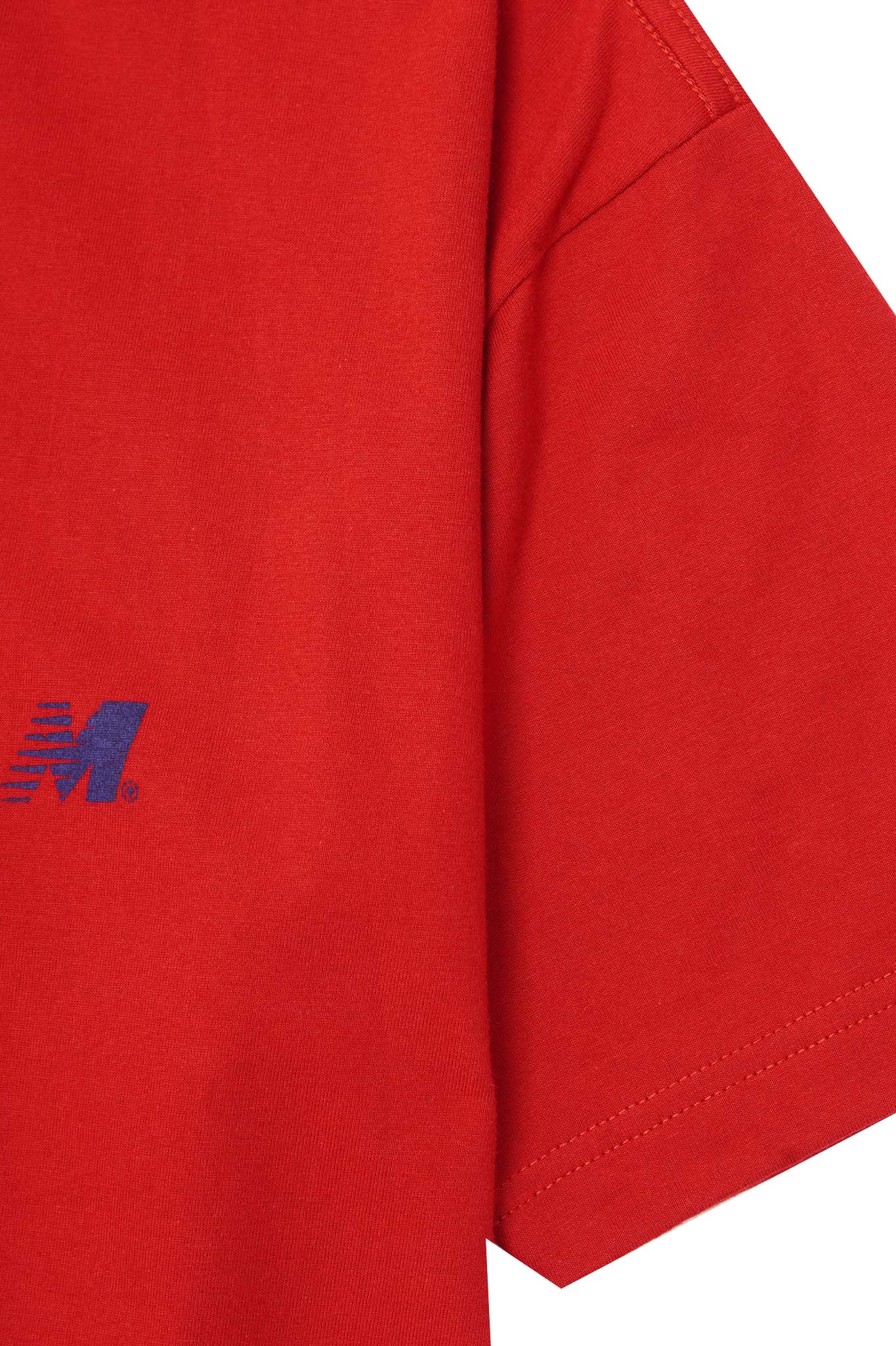 "OUTDOOR EXPLORATION" MULTI LOGO TEE IN RARRI RED - Image 6