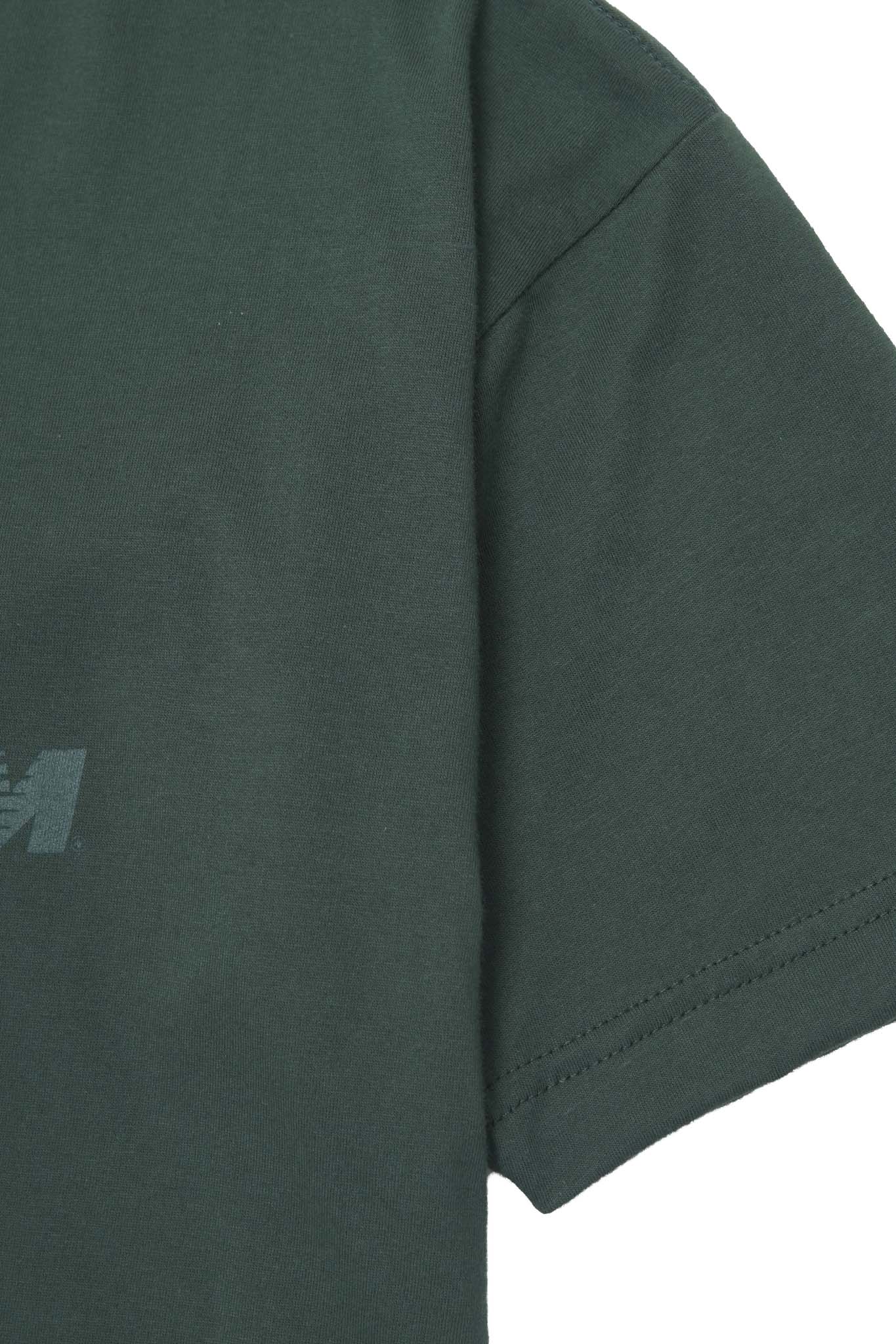 "OUTDOOR EXPLORATION" TEE IN FOREST GREEN - Image 7