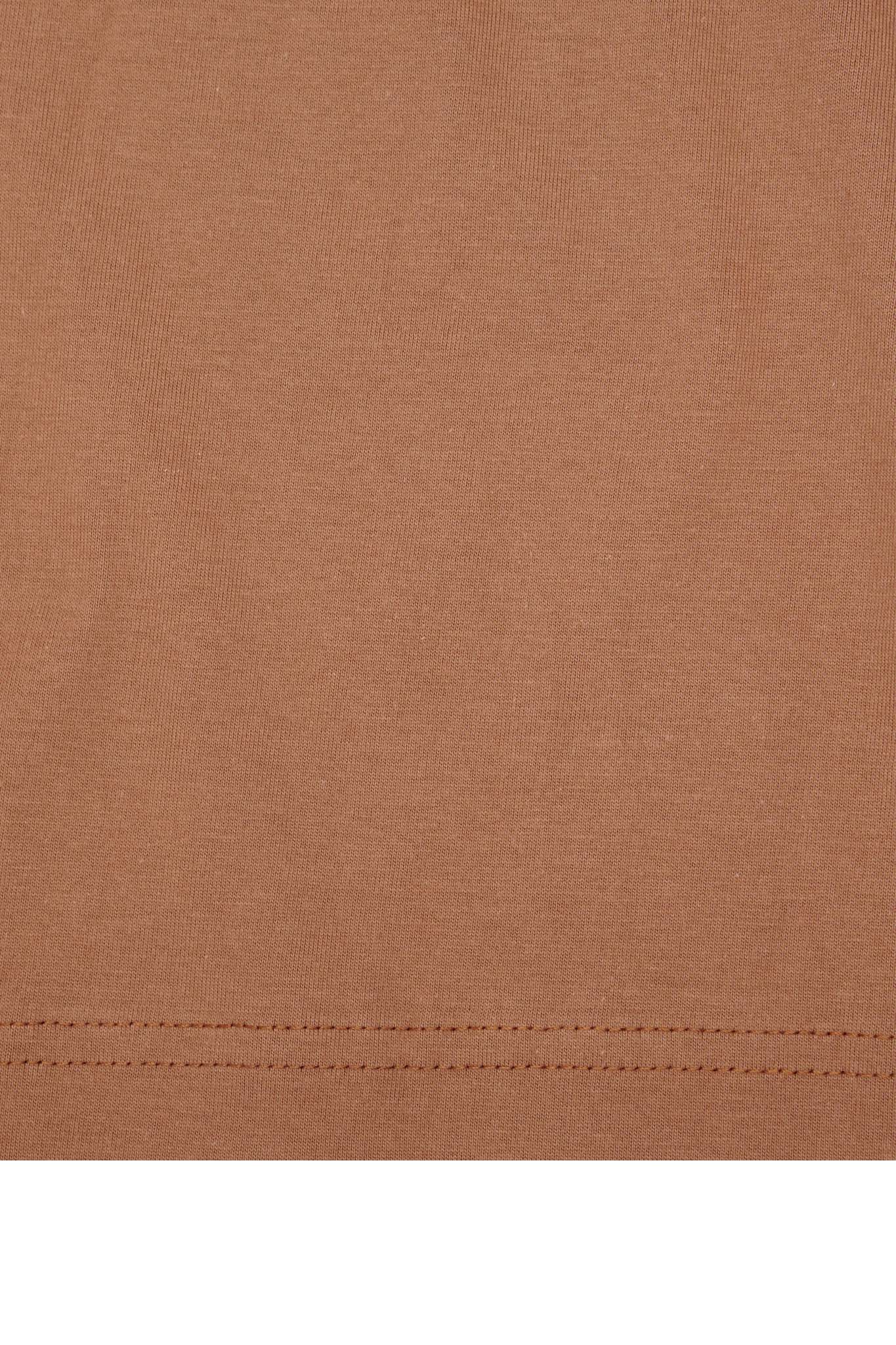 OVERSIZED TEE IN APRICOT - Image 5