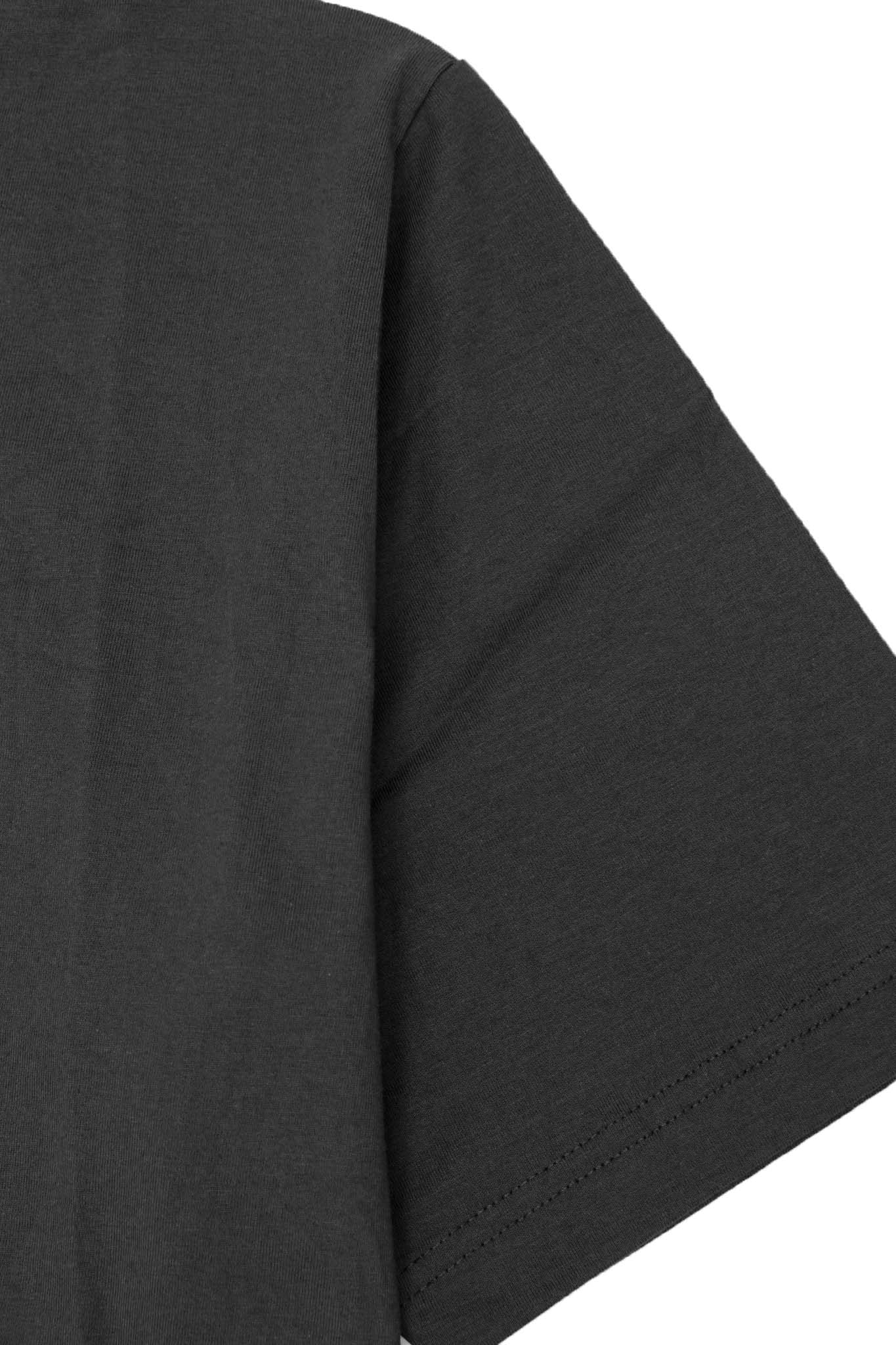 OVERSIZED TEE IN CHARCOAL GREY - Image 5