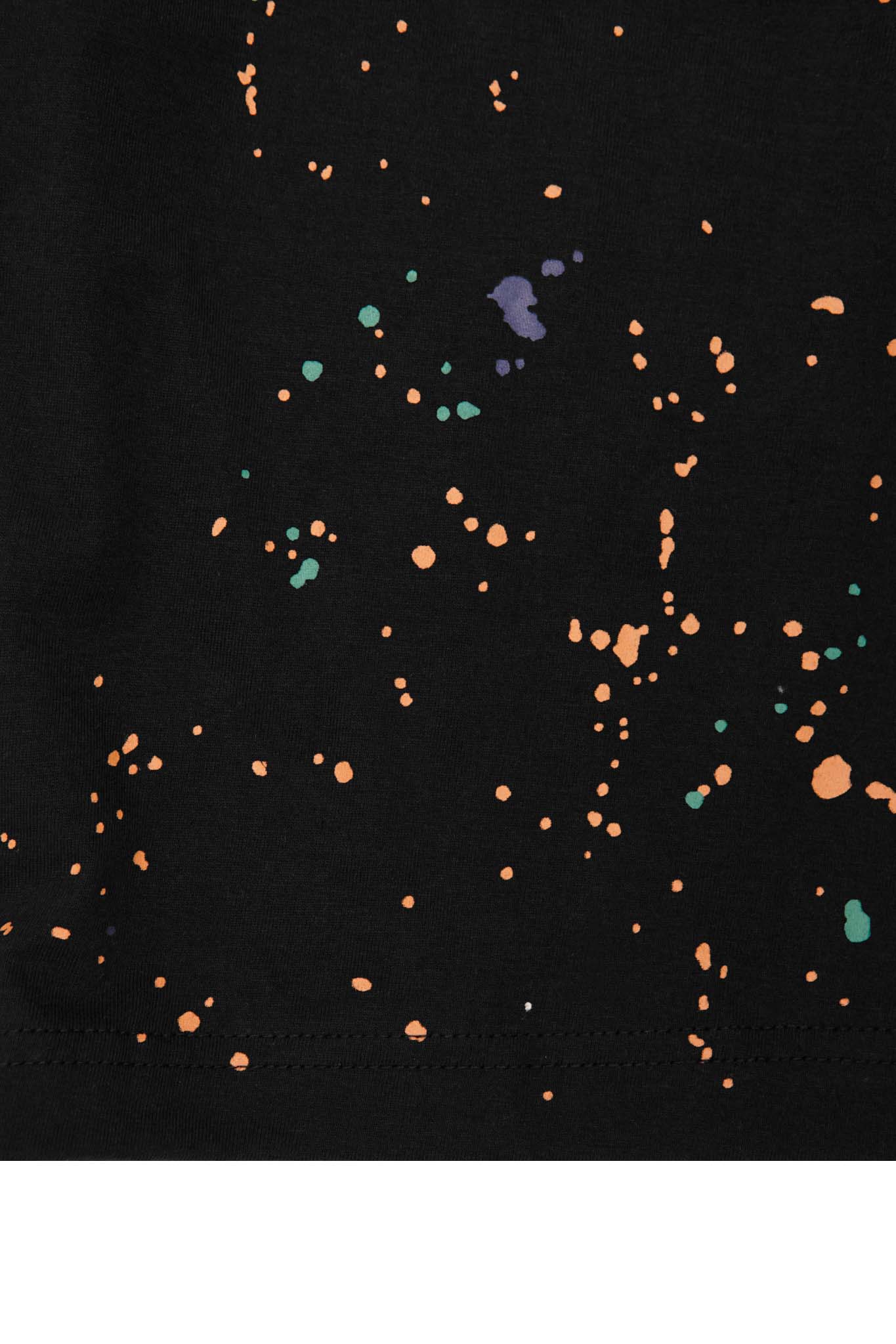 "PAINT SPLAT" LITTLE HUMAN™ TEE IN CAVIAR - Image 9