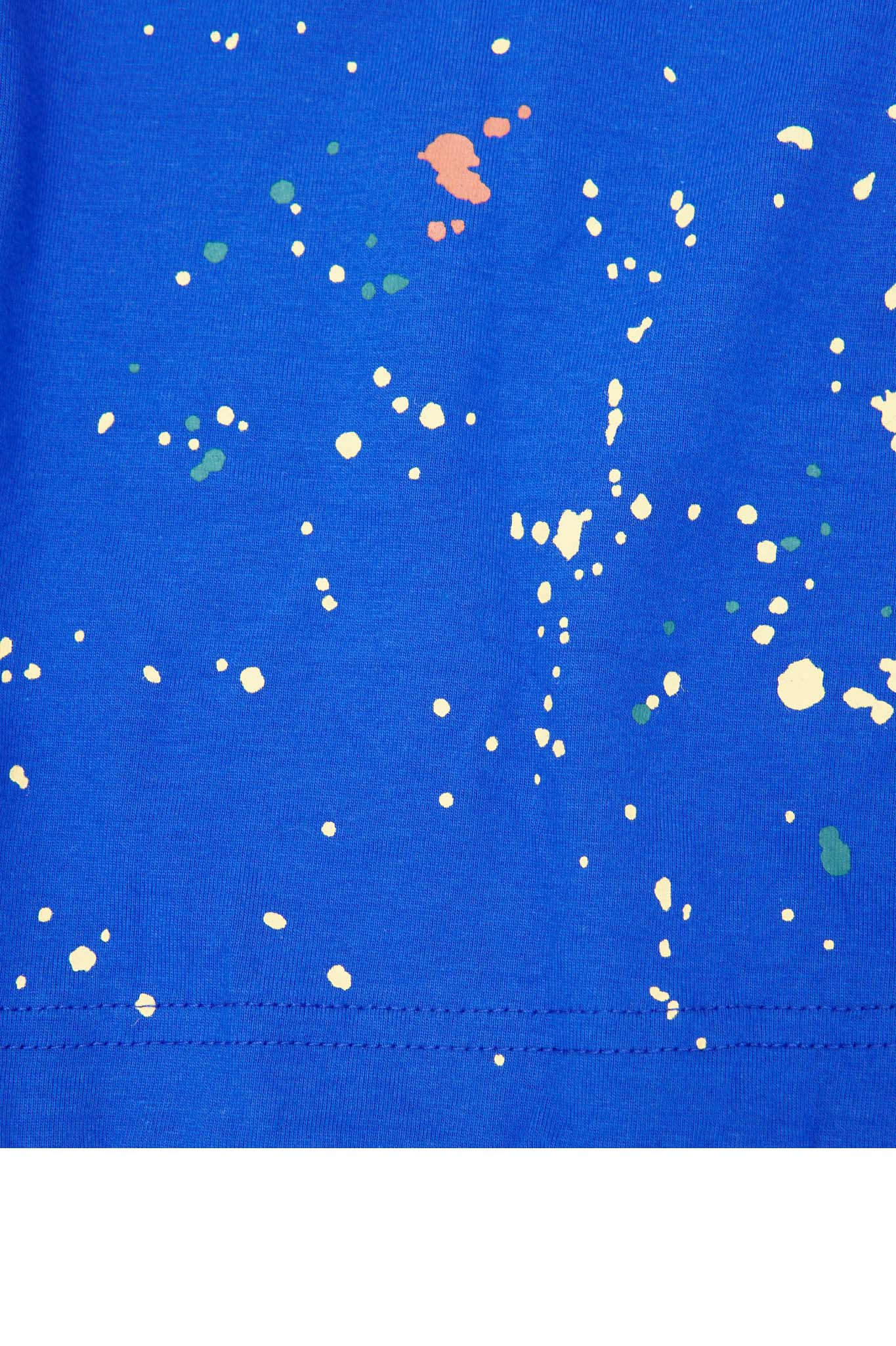"PAINT SPLAT" LITTLE HUMAN™ TEE IN ELECTRIC BLUE - Image 10