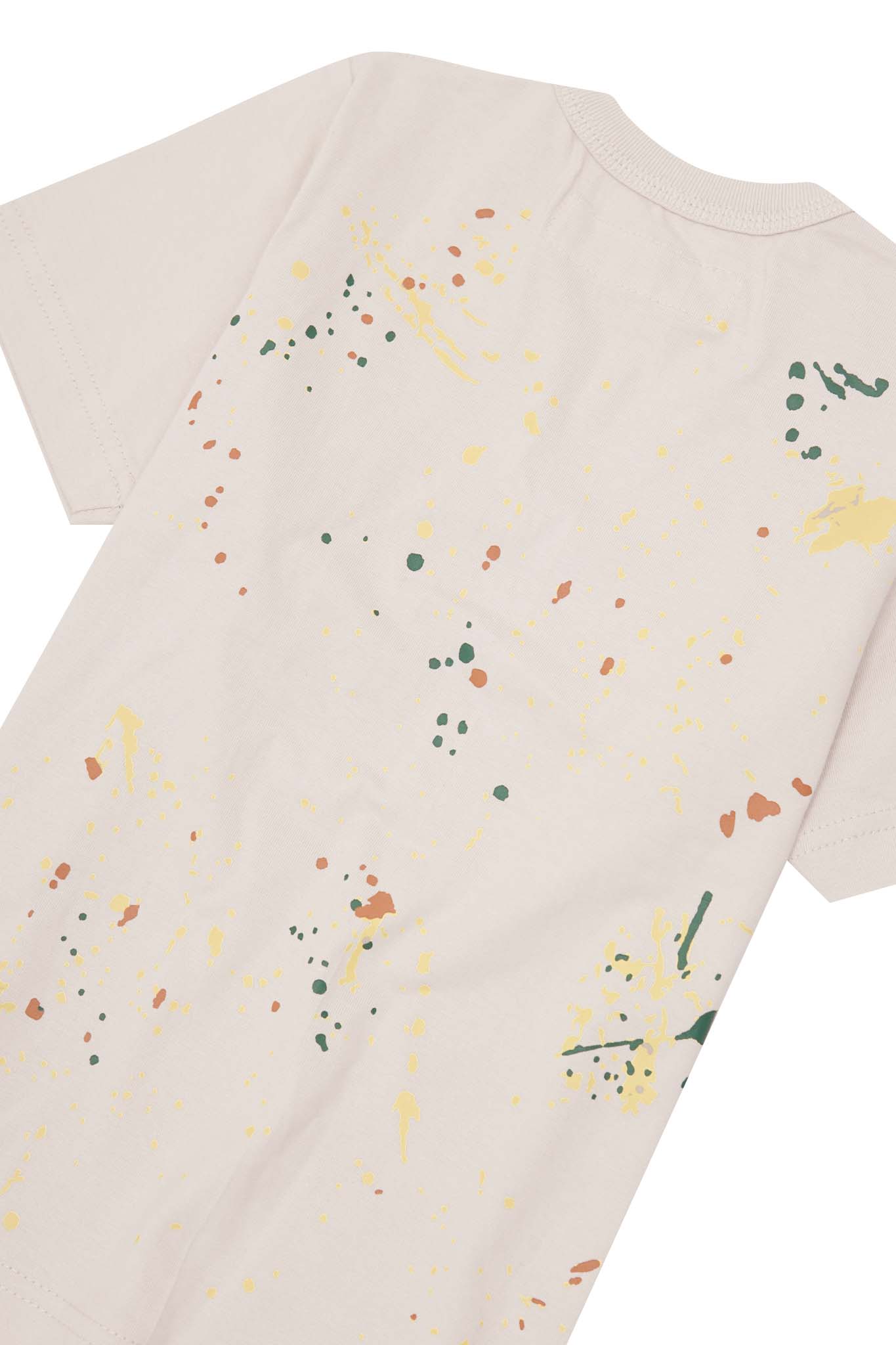 "PAINT SPLAT" LITTLE HUMAN™ TEE IN OAT - Image 7