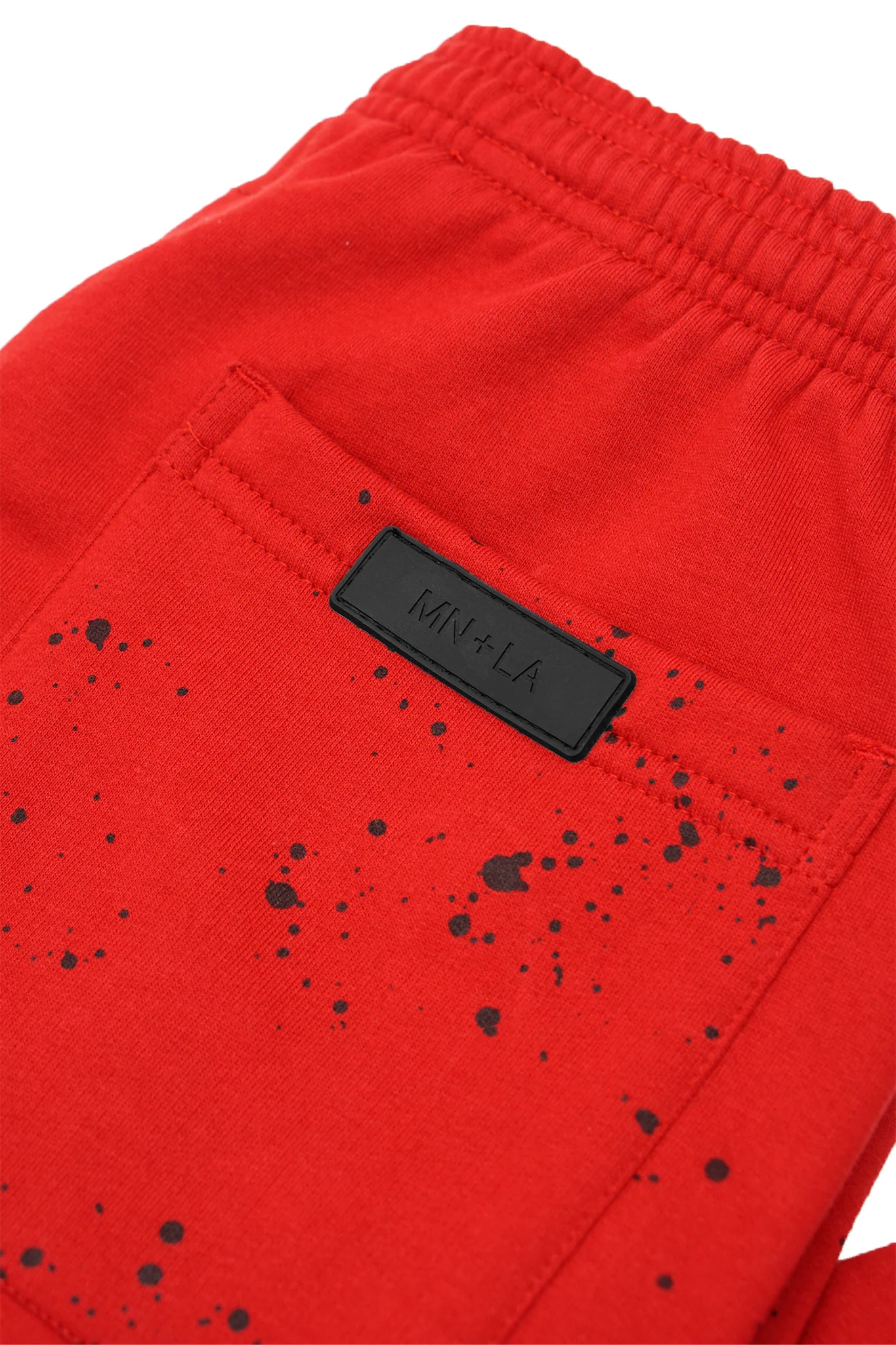 PAINTER'S LOUNGE PANTS IN CRIMSON - Image 12