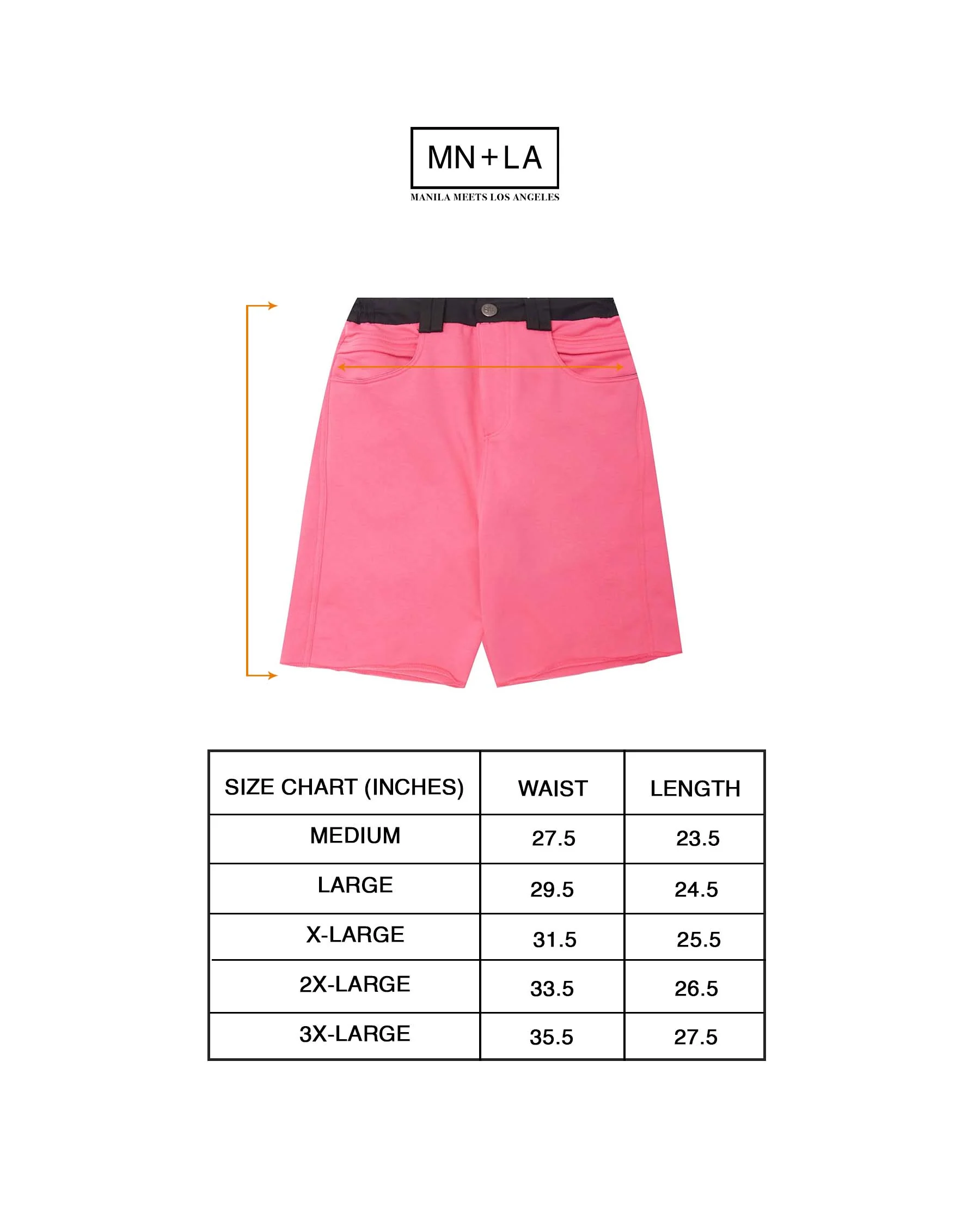 PHAT SHORTS IN STATIC PINK - Image 3