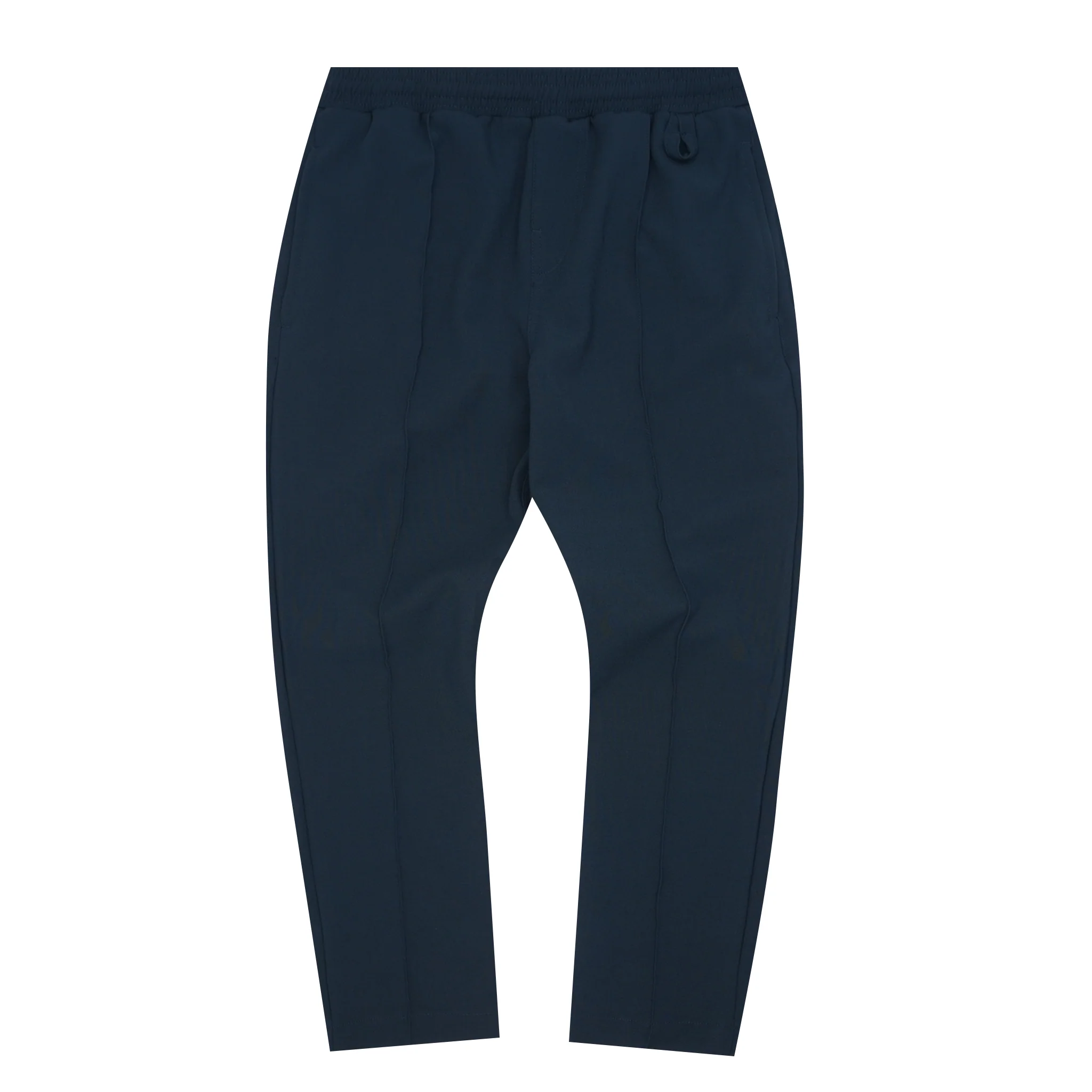 PLEATED CROPPED PANTS IN REGAL BLUE - Image 2