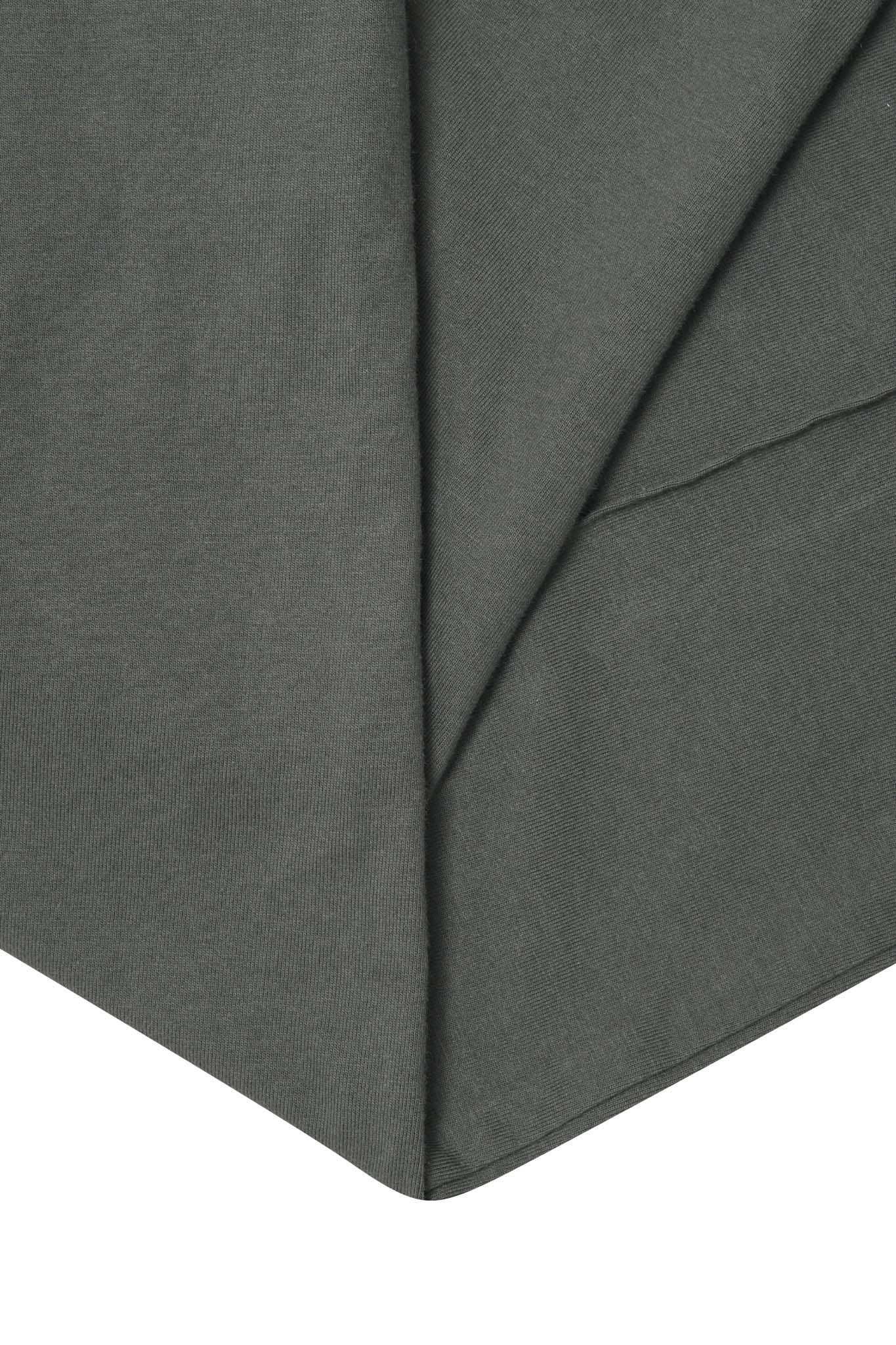 PLEATED ULTRA WIDE PANTS IN MOSS - Image 10