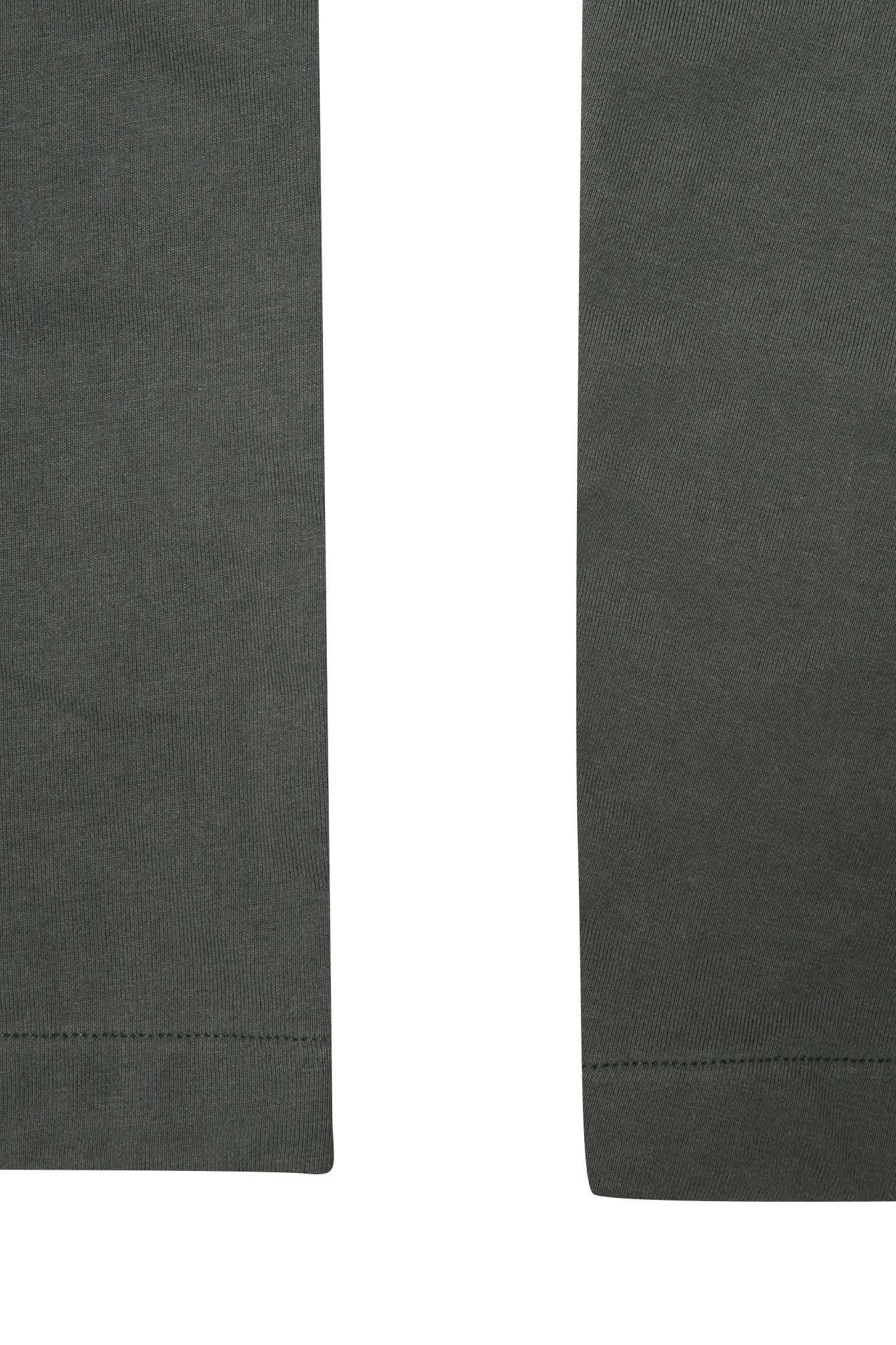 PLEATED ULTRA WIDE PANTS IN MOSS - Image 9