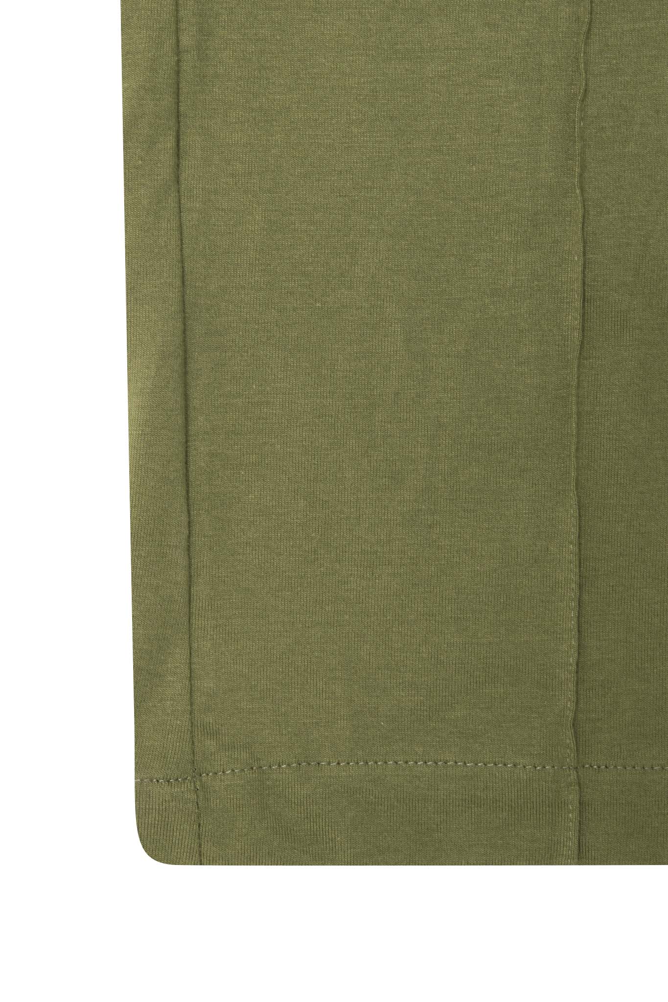 PLEATED ULTRA WIDE PANTS IN OLIVE - Image 12