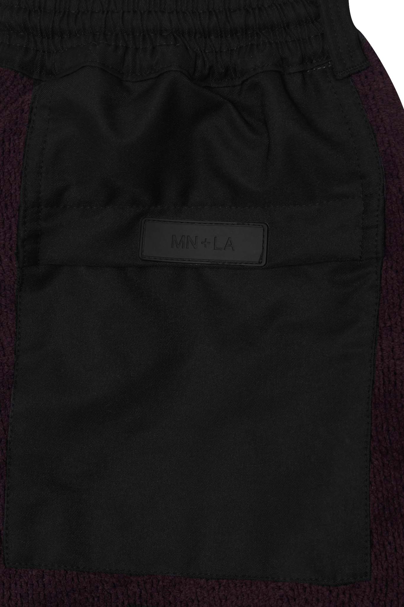PLEATED ULTRA WIDE PANTS IN SANGRIA - Image 8