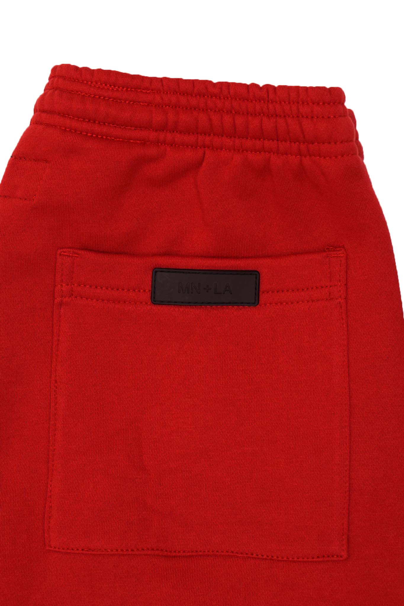 PLEATED WIDE LOUNGE PANTS IN FADED RED - Image 8
