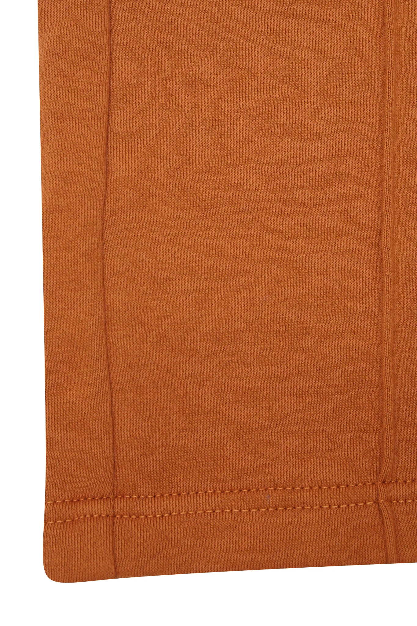 PLEATED WIDE LOUNGE PANTS IN TANGERINE - Image 11