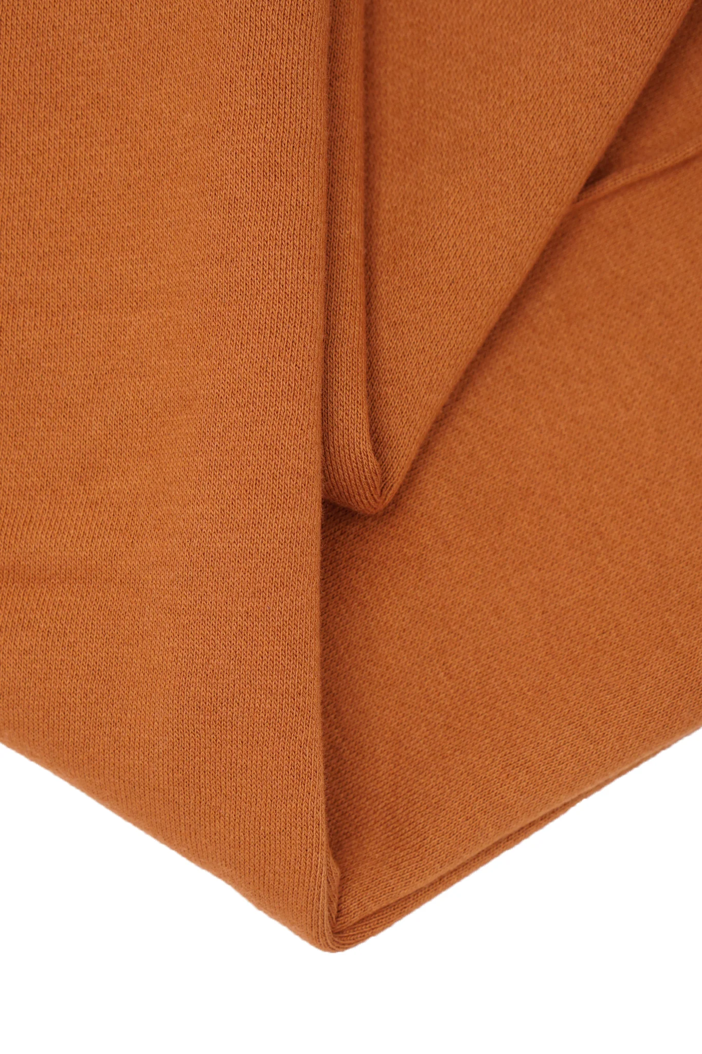 PLEATED WIDE LOUNGE PANTS IN TANGERINE - Image 9