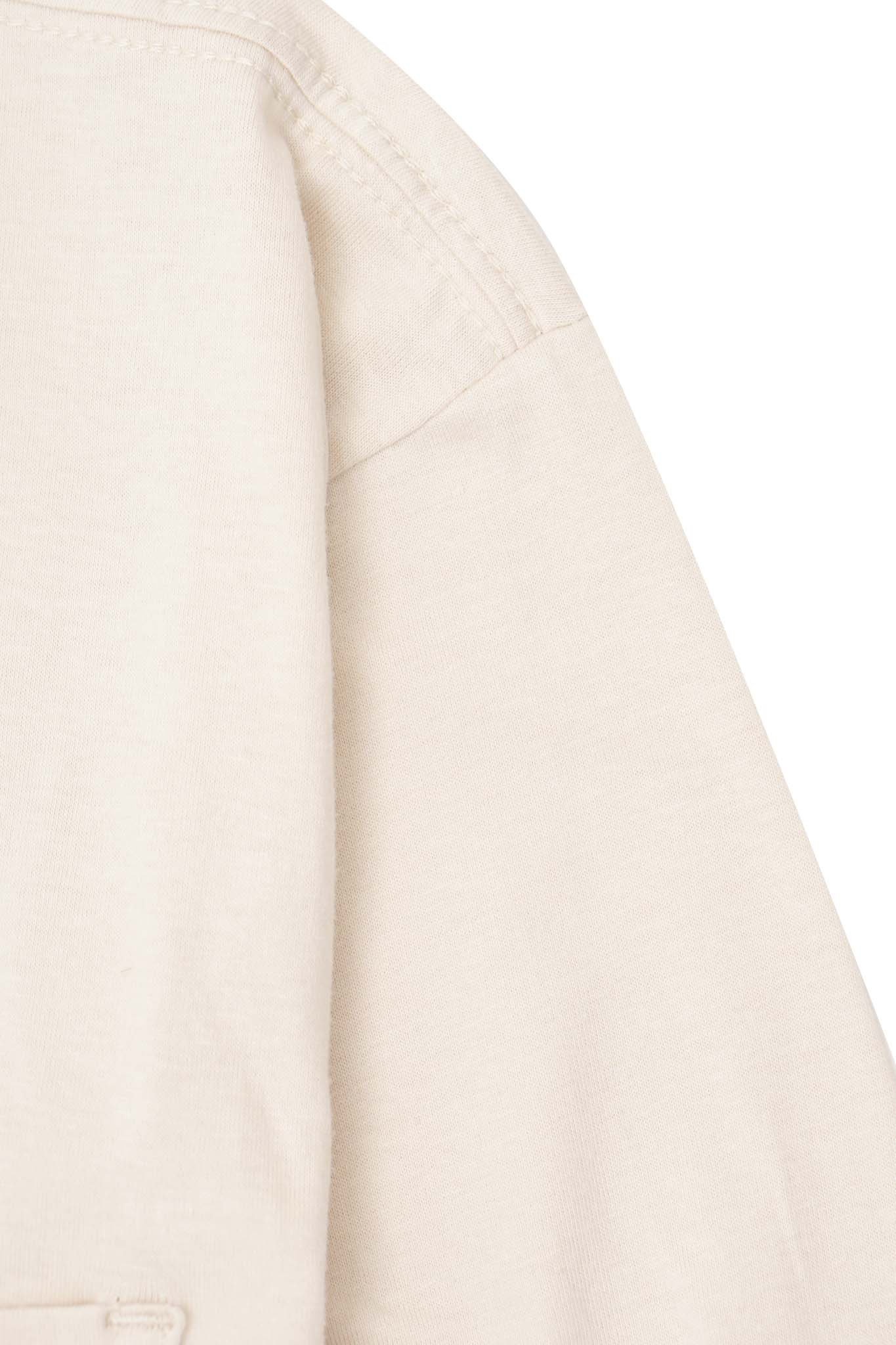 POCKET LONGSLEEVE LITE TEE IN OAT - Image 5