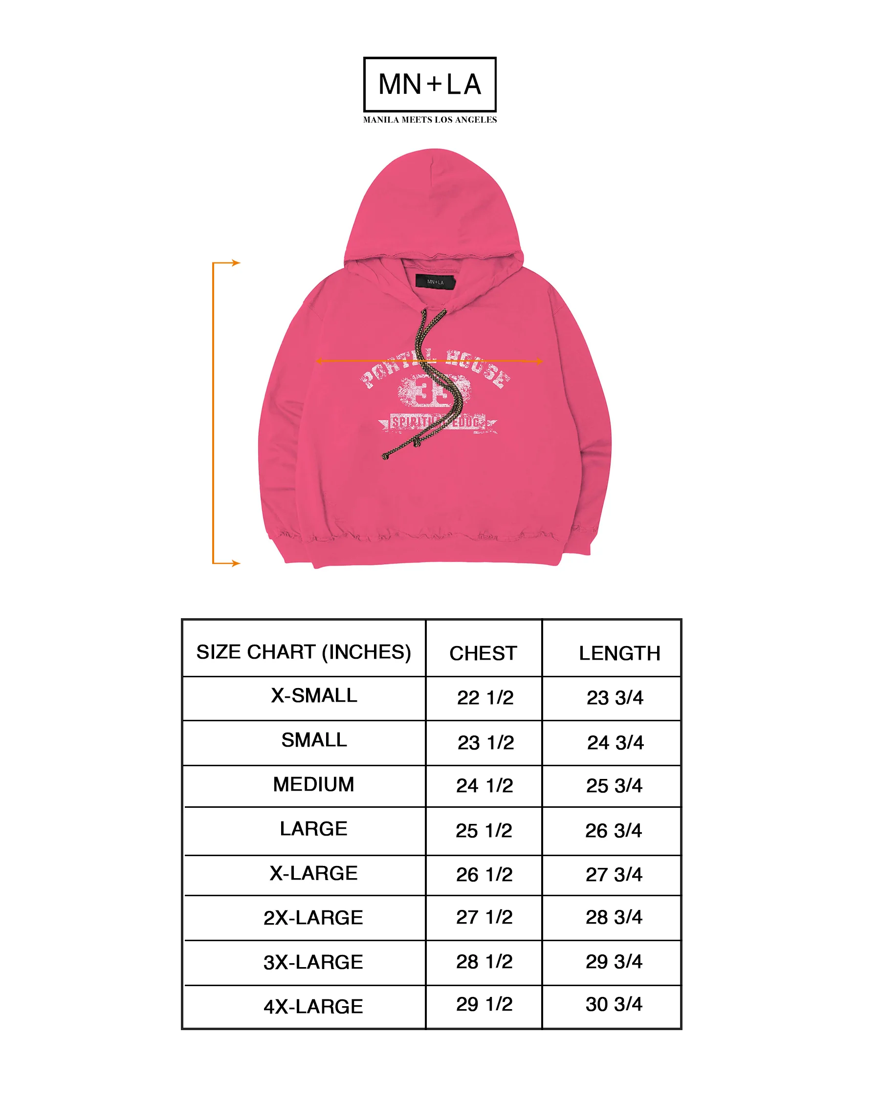 "PORTAL HOUSE 33" HOODIE IN OAT - Image 4