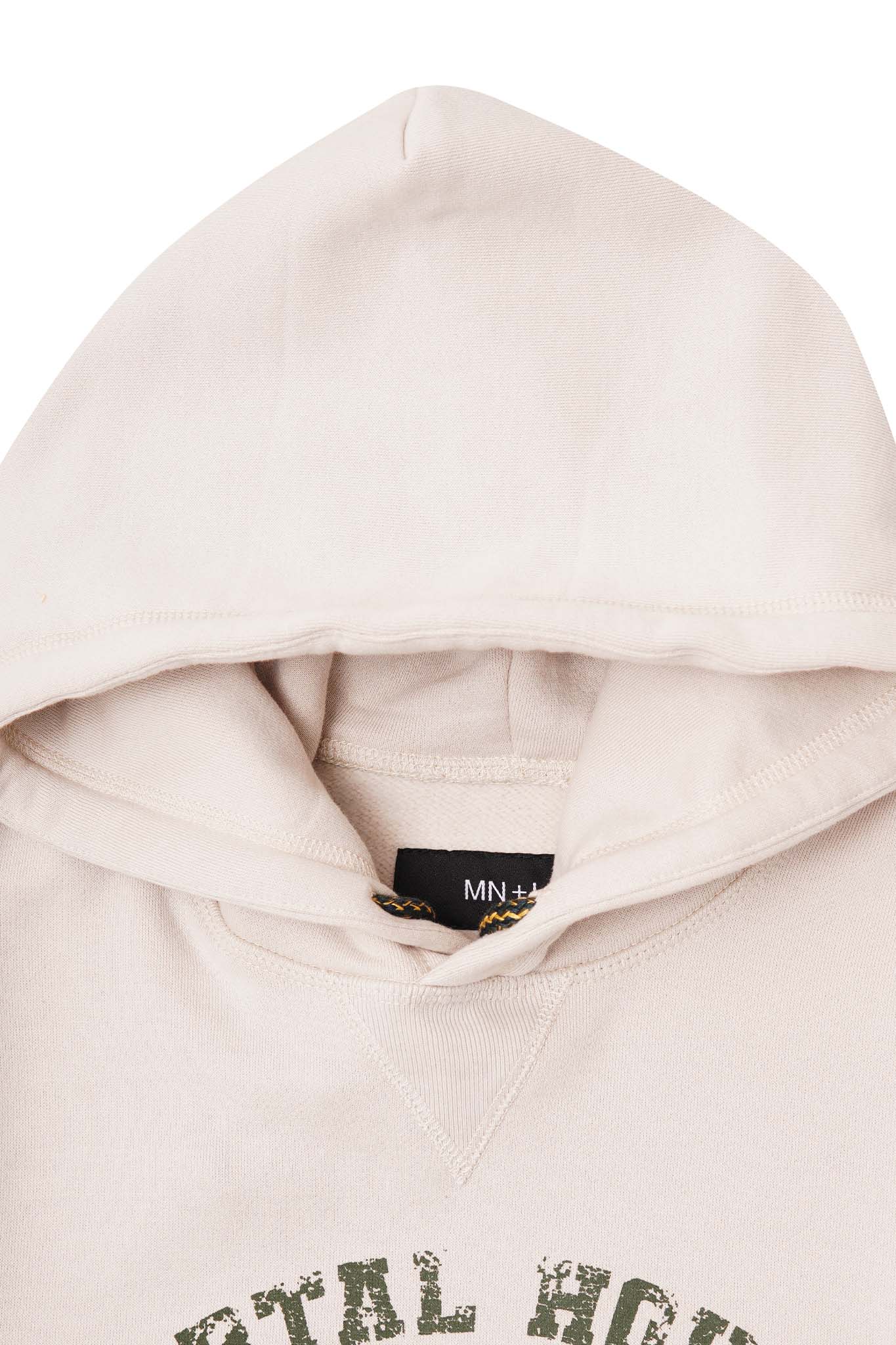 "PORTAL HOUSE 33" HOODIE IN OAT - Image 5