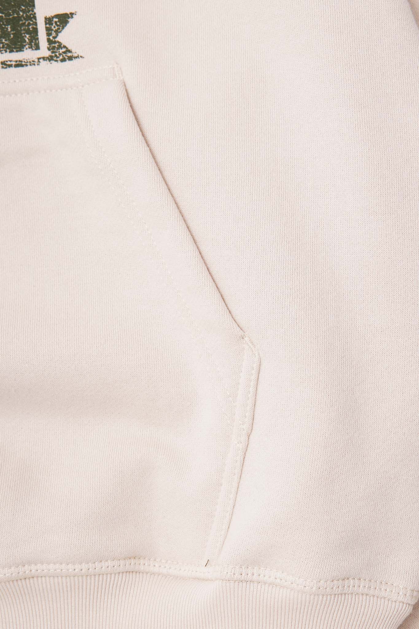 "PORTAL HOUSE 33" HOODIE IN OAT - Image 9