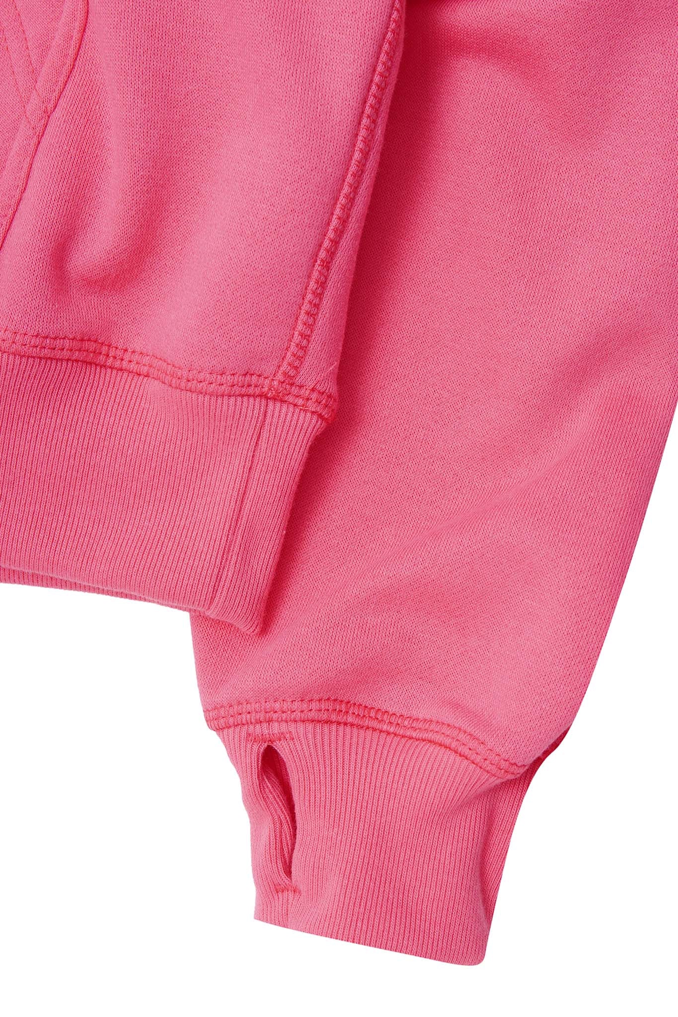 "PORTAL HOUSE 33" HOODIE IN STATIC PINK - Image 10
