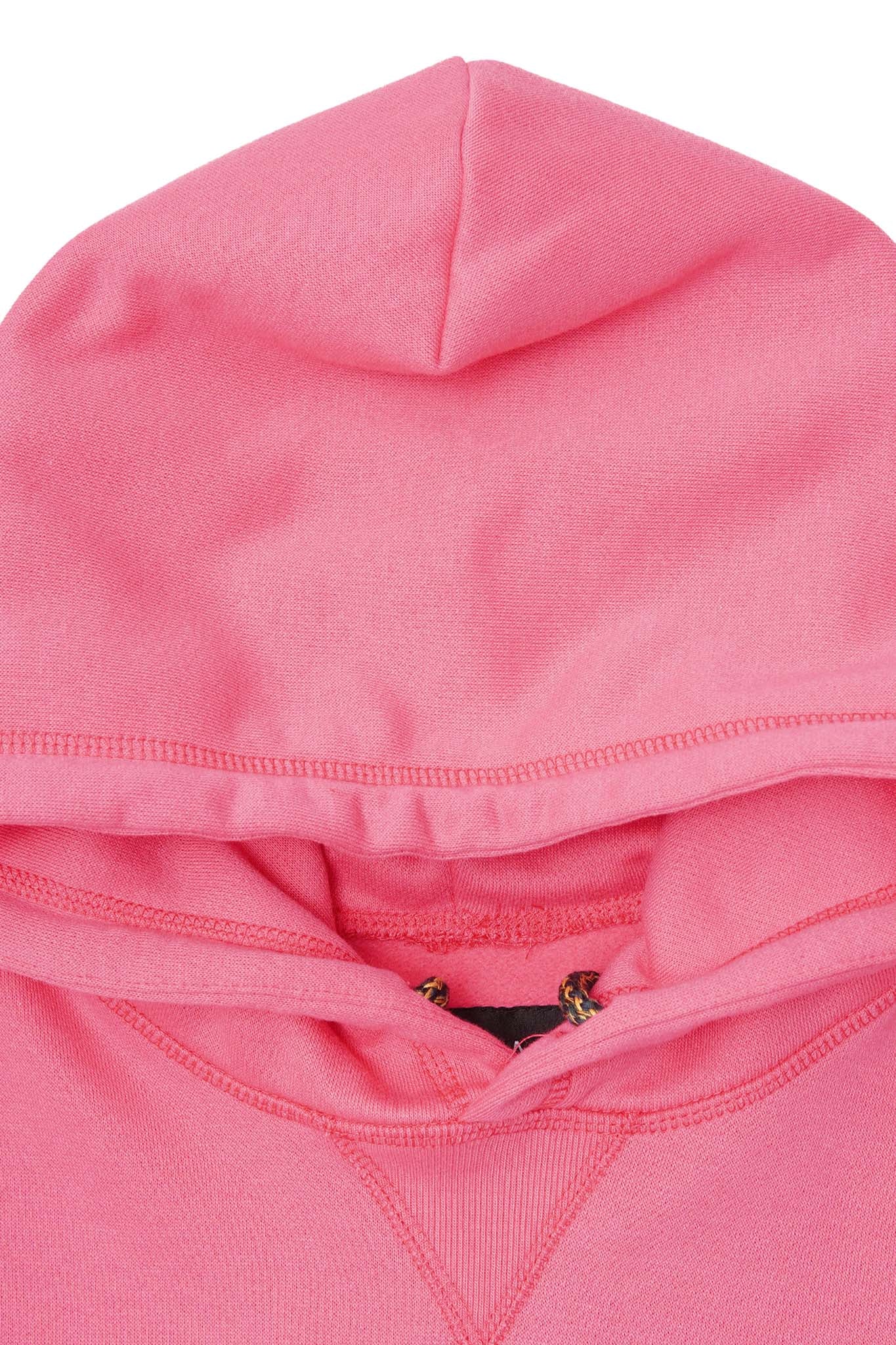 "PORTAL HOUSE 33" HOODIE IN STATIC PINK - Image 3